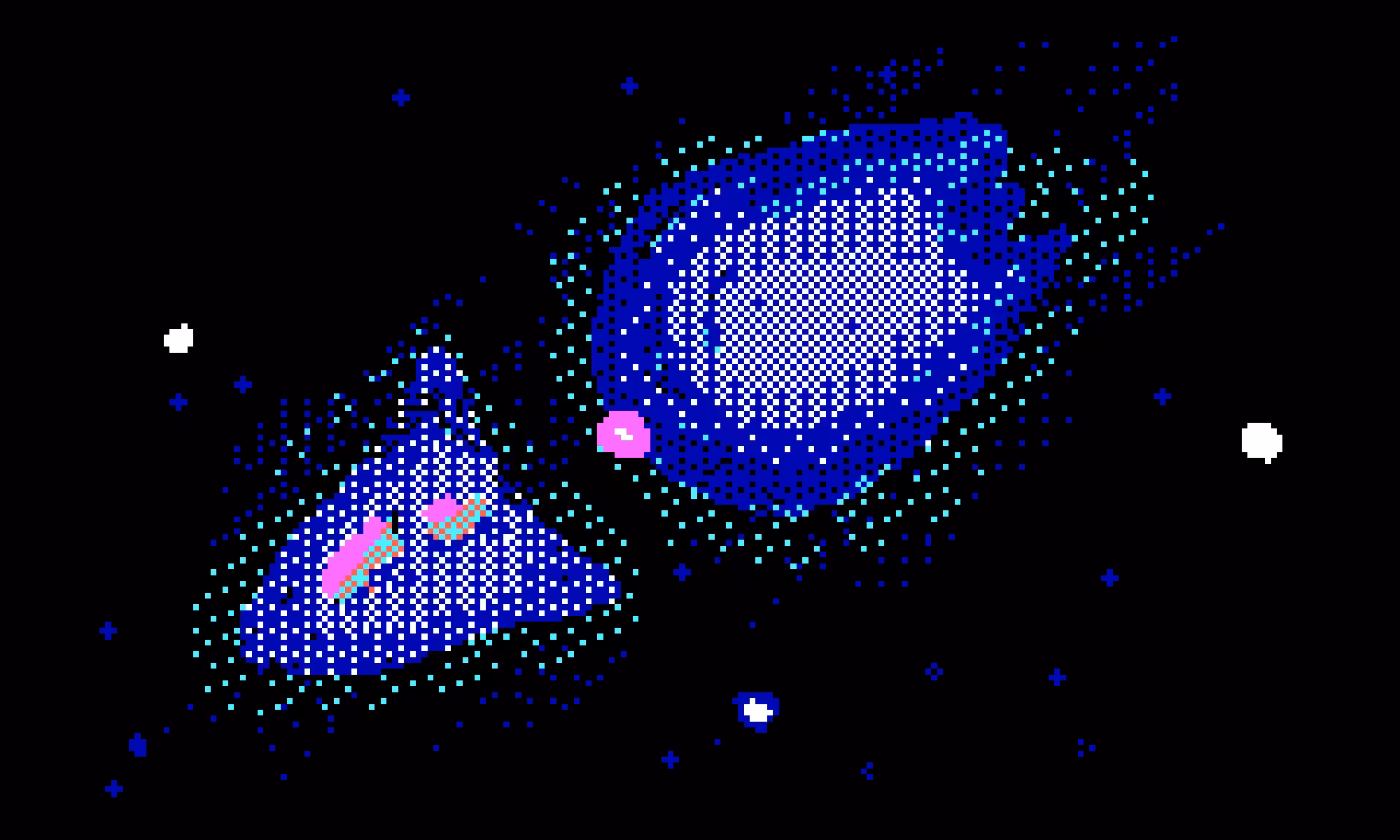 Planet Pixel Footprint Nebula