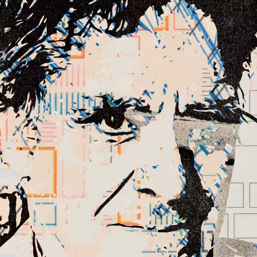 THE GENERATIVE PORTRAIT COLLECTION OF ROBERT MALLARY: Generative Portrait of Robert Mallary #1206