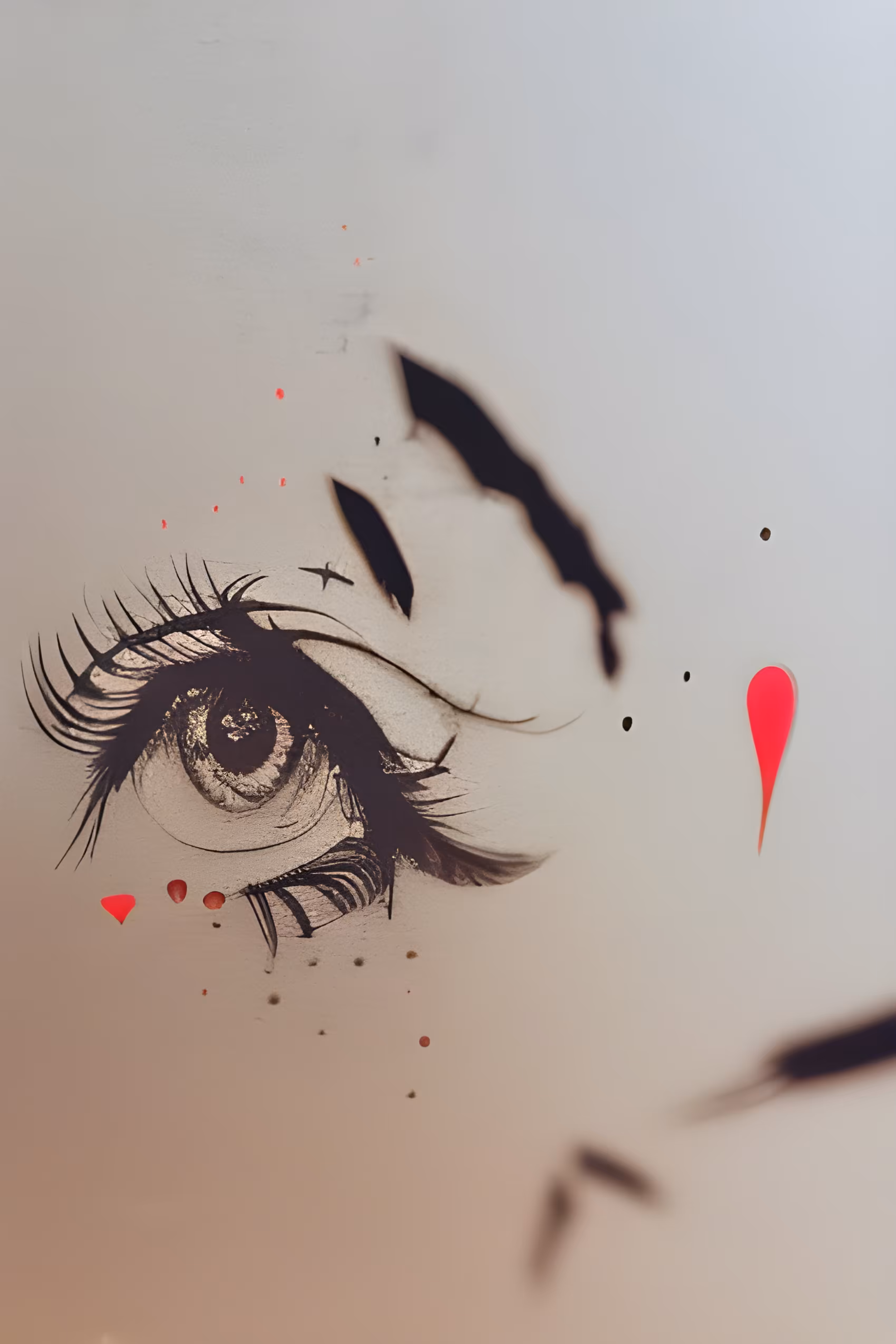 I see you, and it bleeds