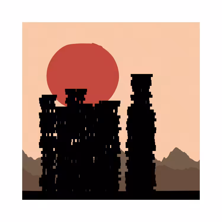 Abstraction of building #8