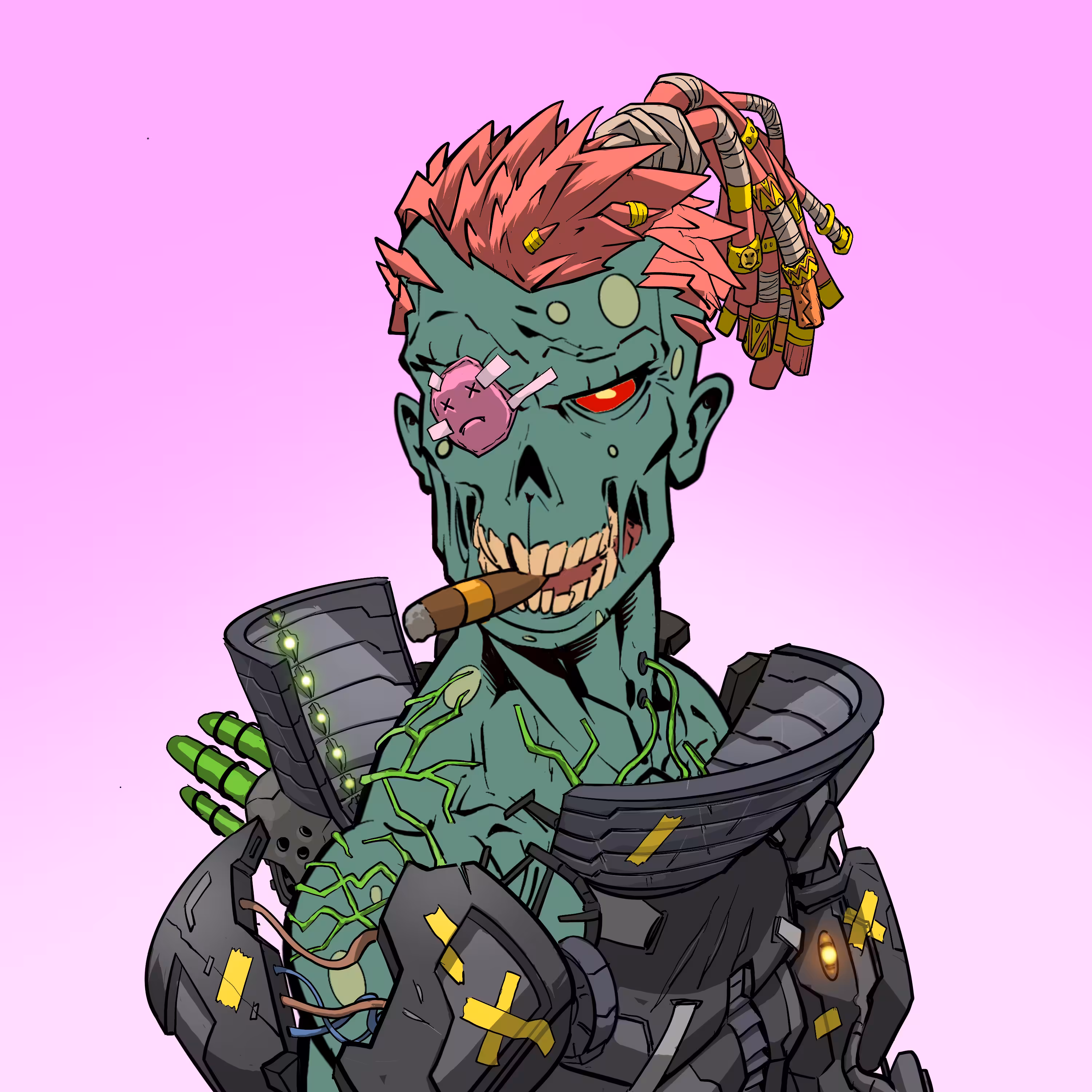 GlieseZombiesPFPs: GlieseZombiePFP #2803