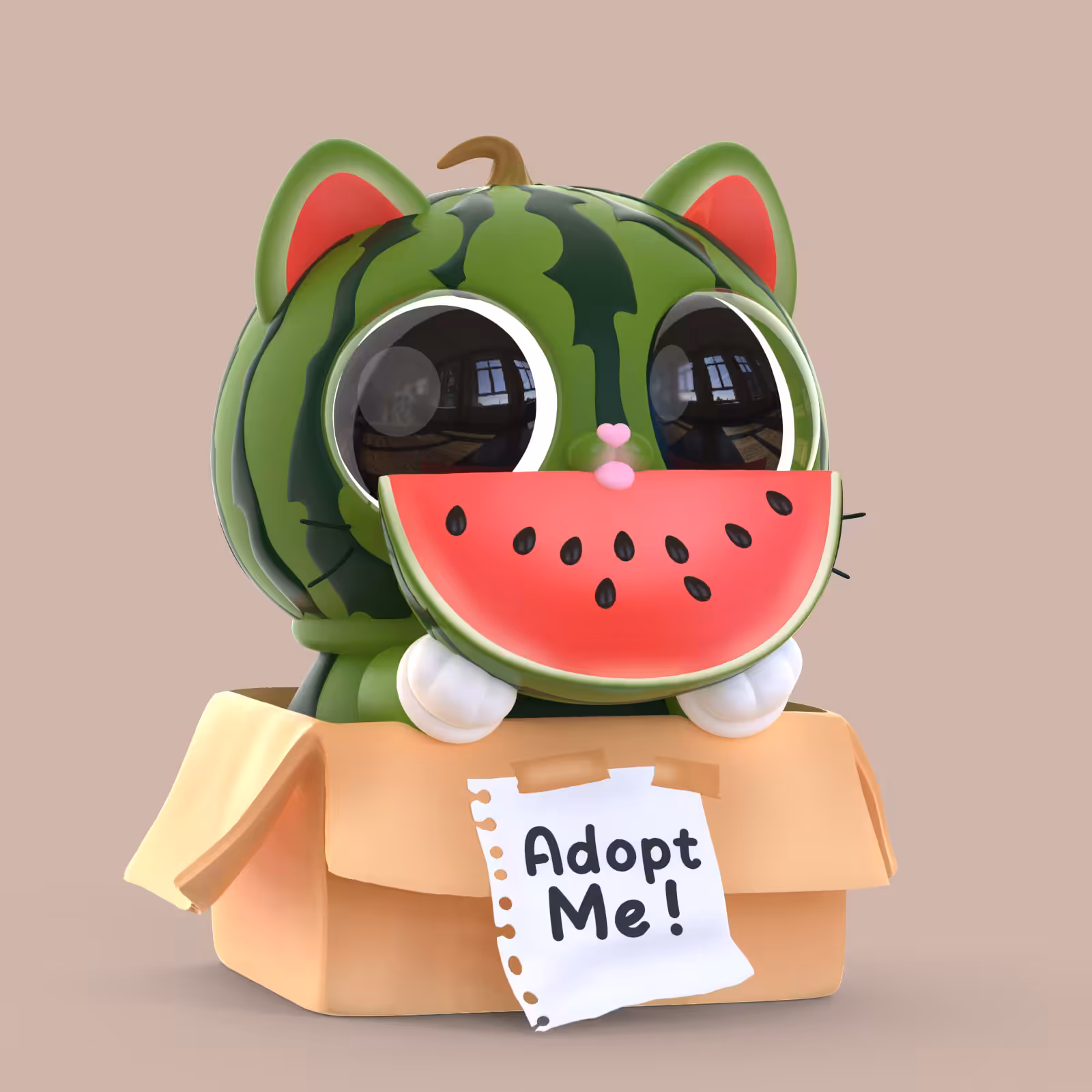 Orathai Cat: 350 Orathai : Watermelon