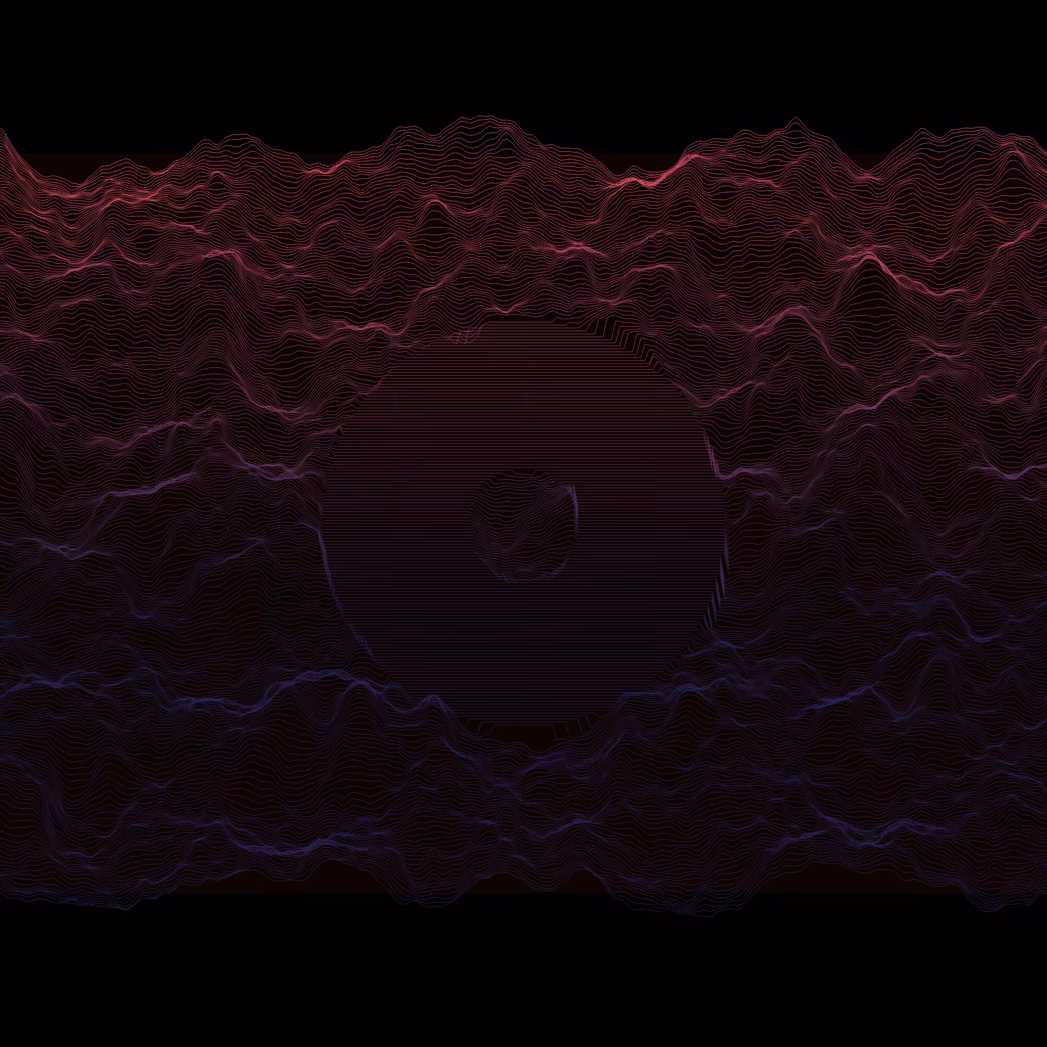 Waves Circle (For Plotter) #14