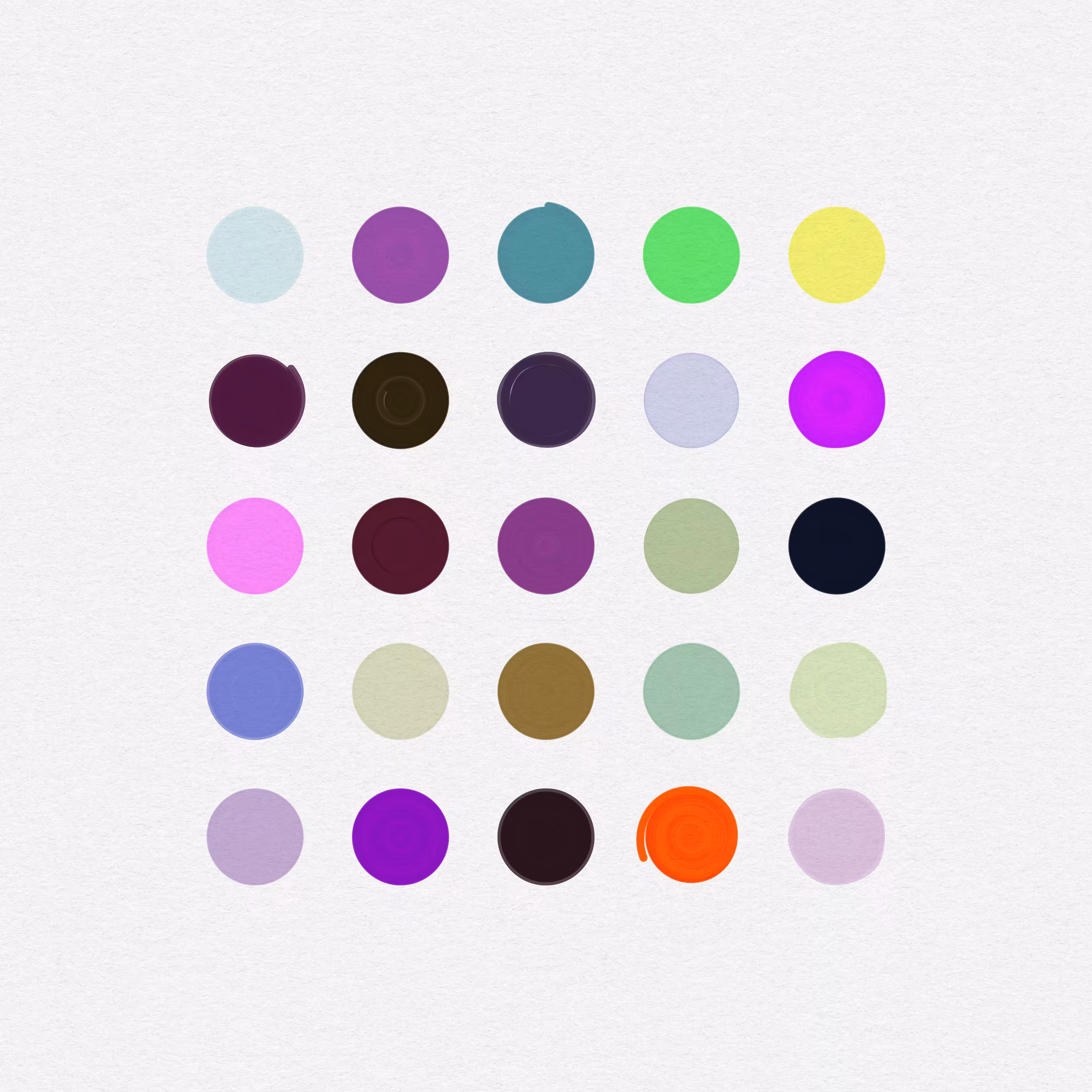 M'Fing Dots on a M'Fing Grid #100