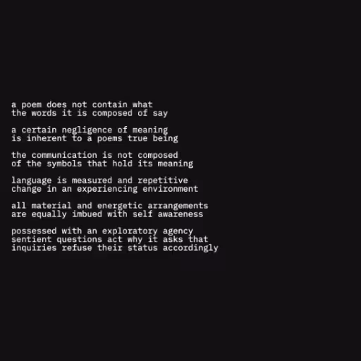 a poem does not cont...