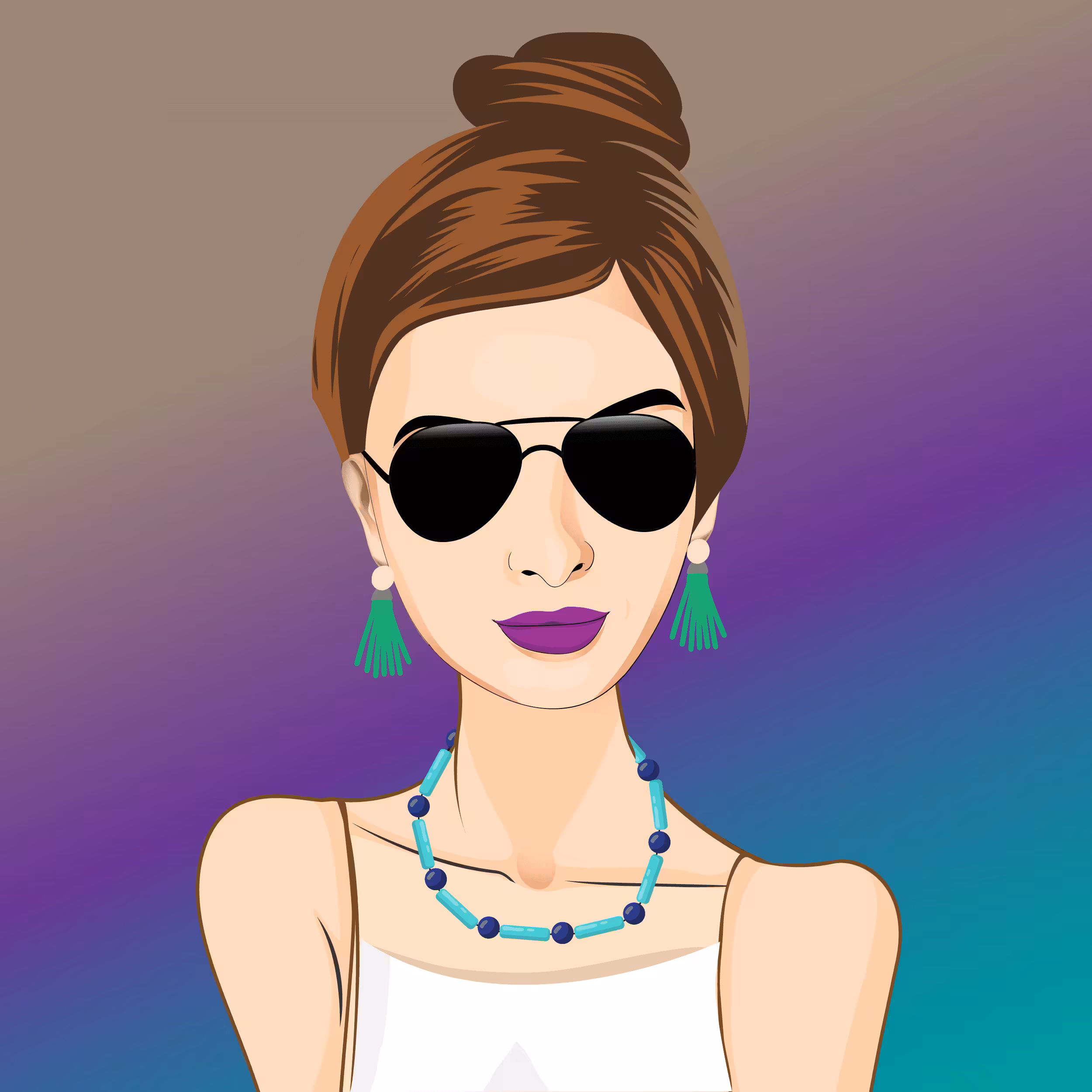 Cool Lady #1232