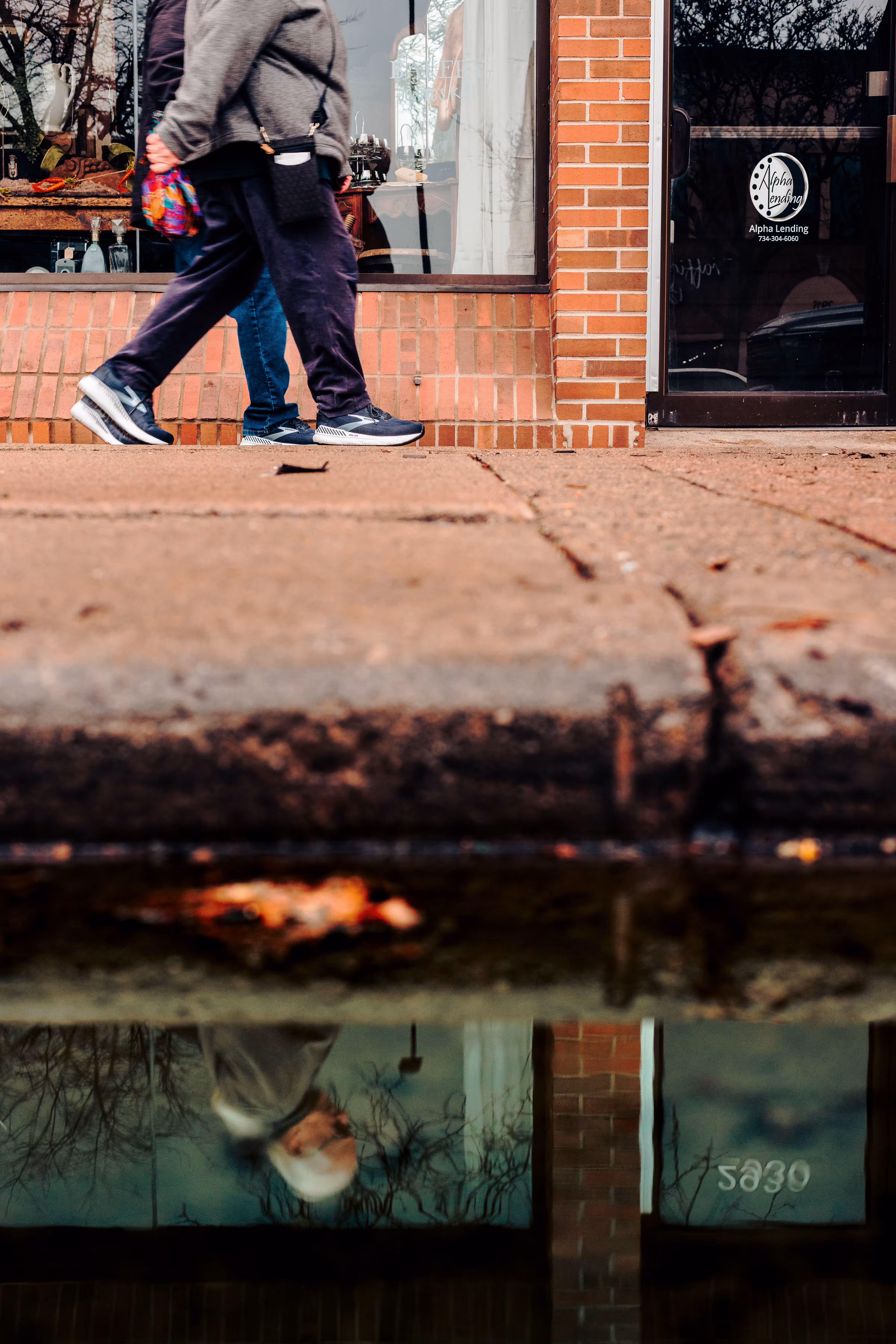 Between Footsteps and Still Water