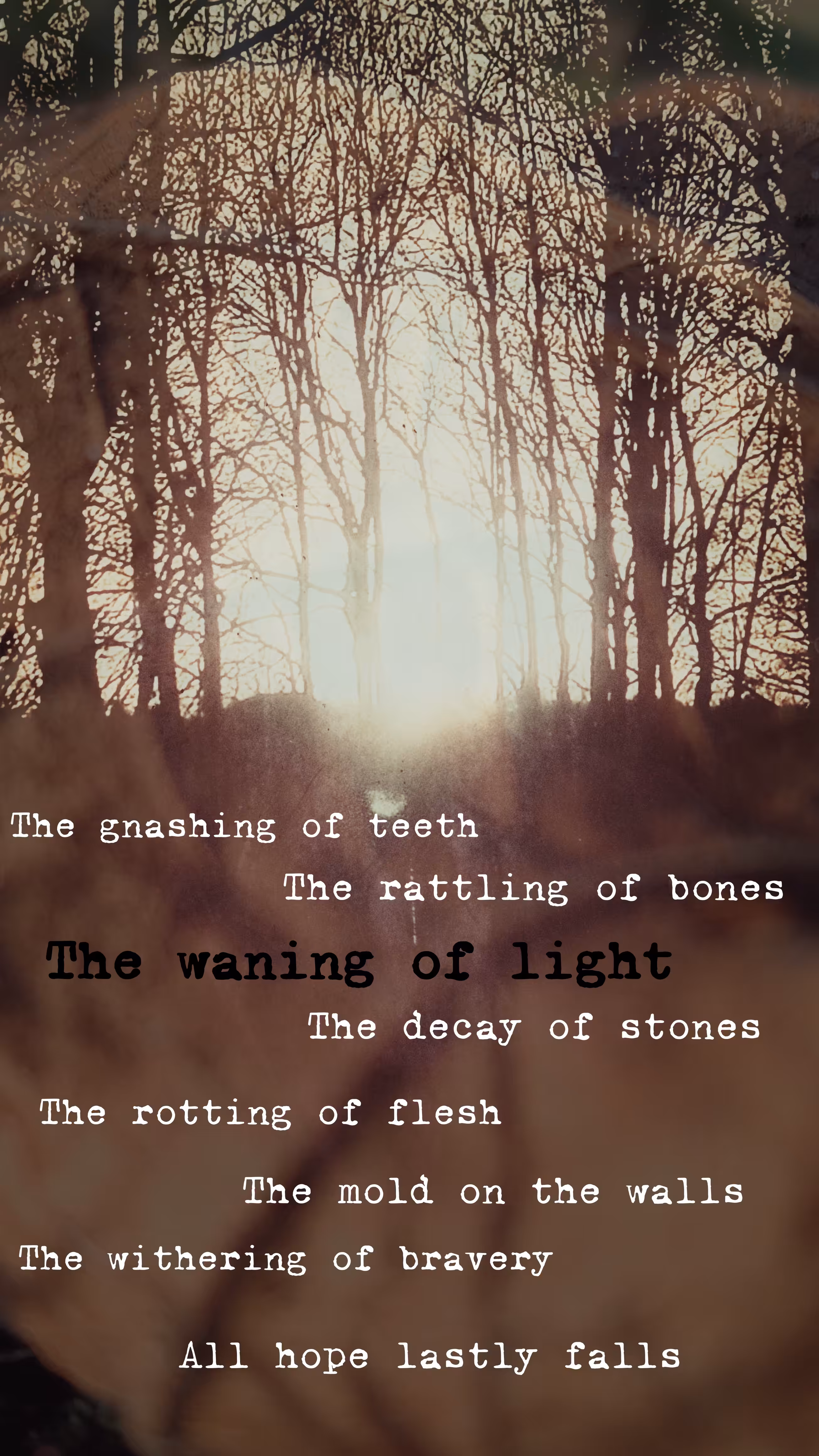 The Waning of Light