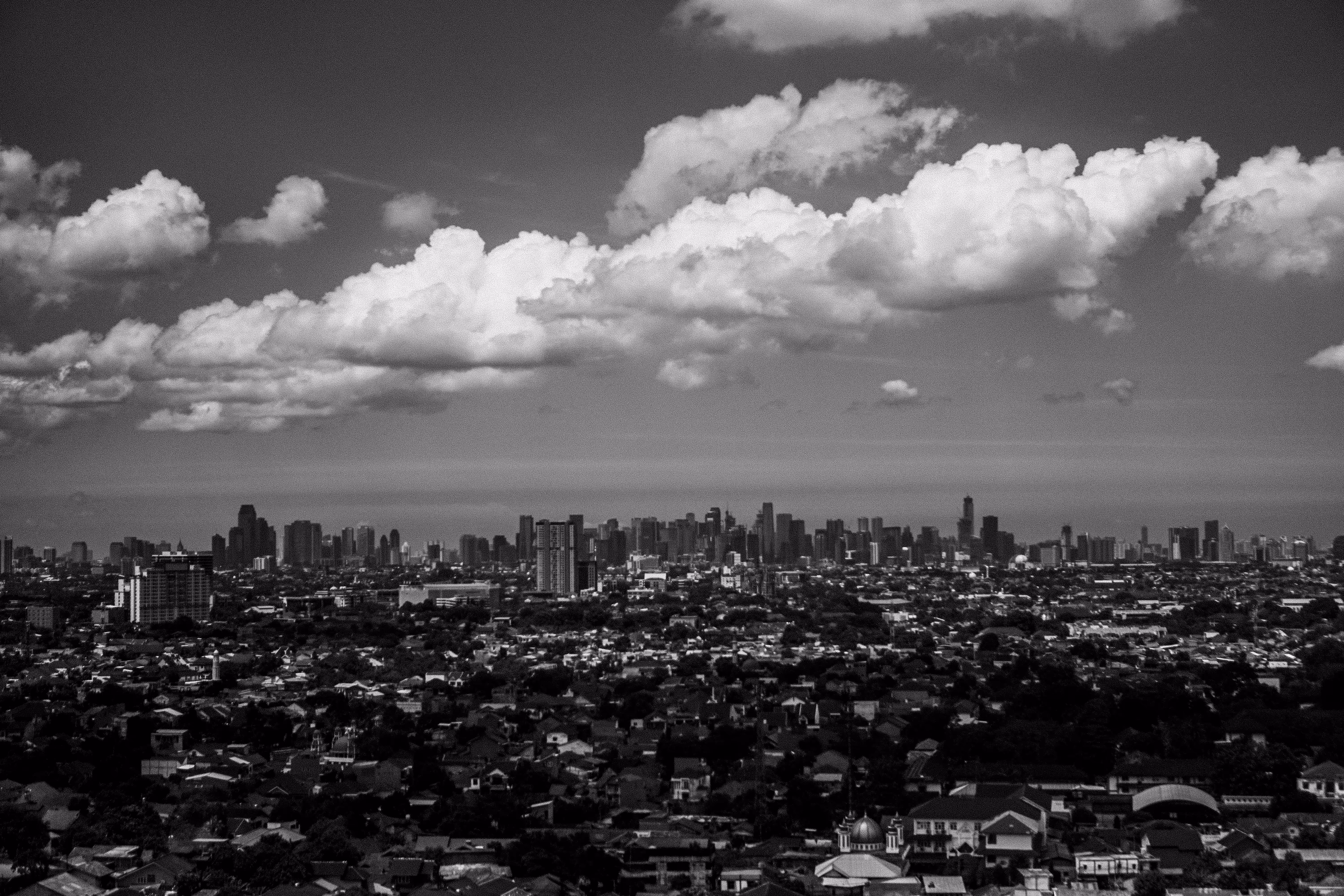 (Jakarta) Cloudy Skyscrapers