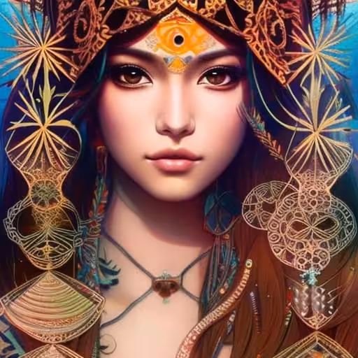AI Experiments: Nature Girl #2