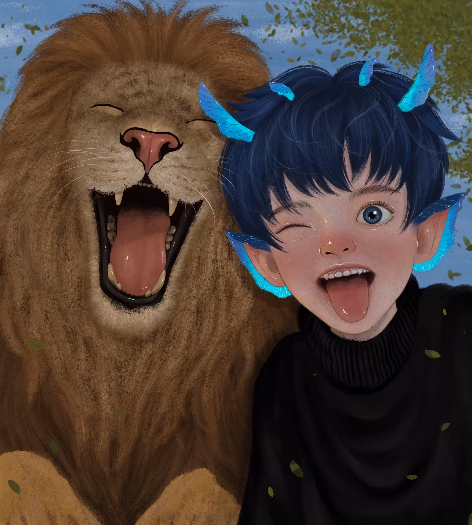 SILLY LION