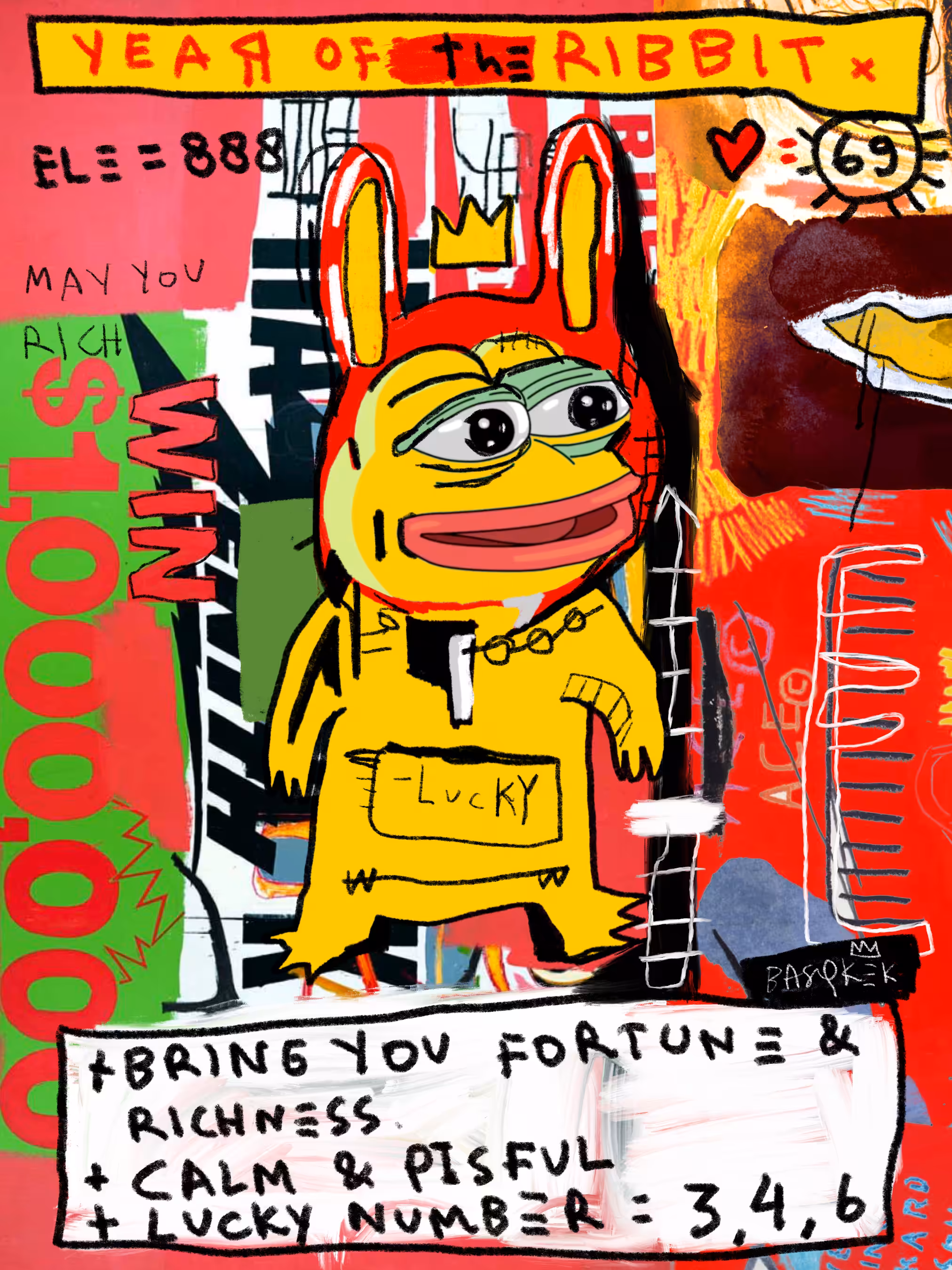 YEAR OF THE RIBBIT