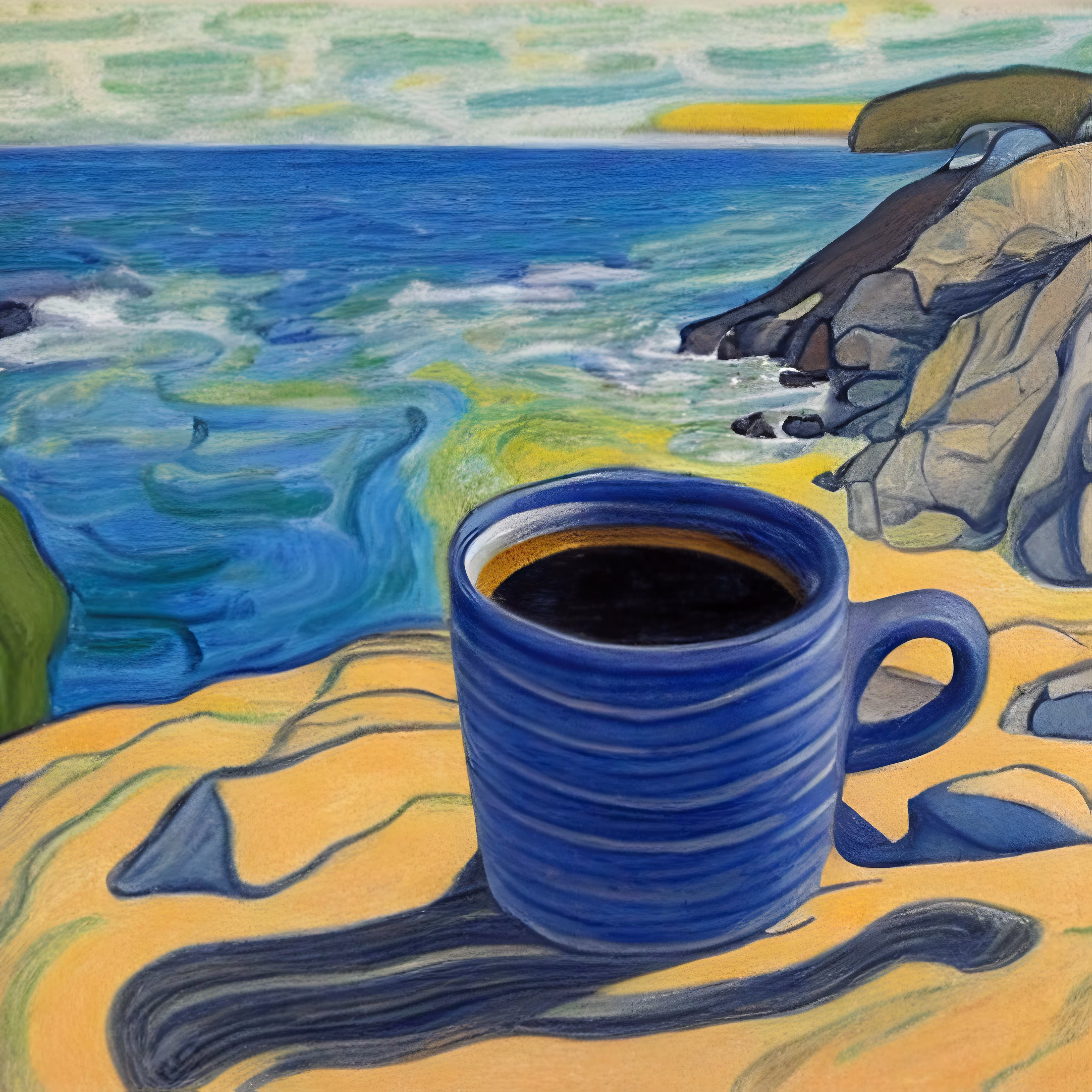 GM Coffee By The Seashore