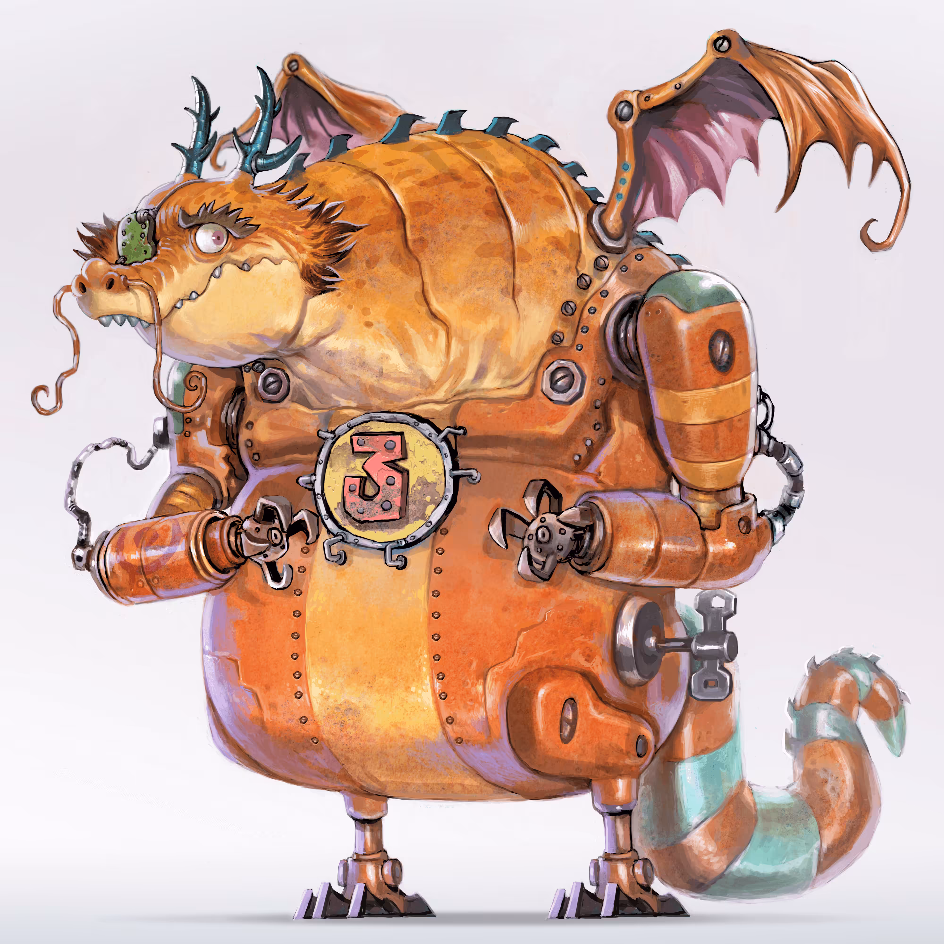 Wind up Dragon 3: Orange Rust