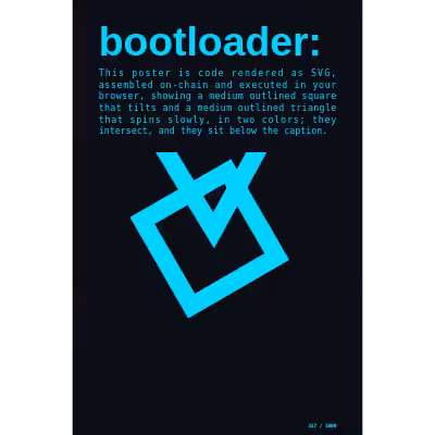bootloader: selfie #317