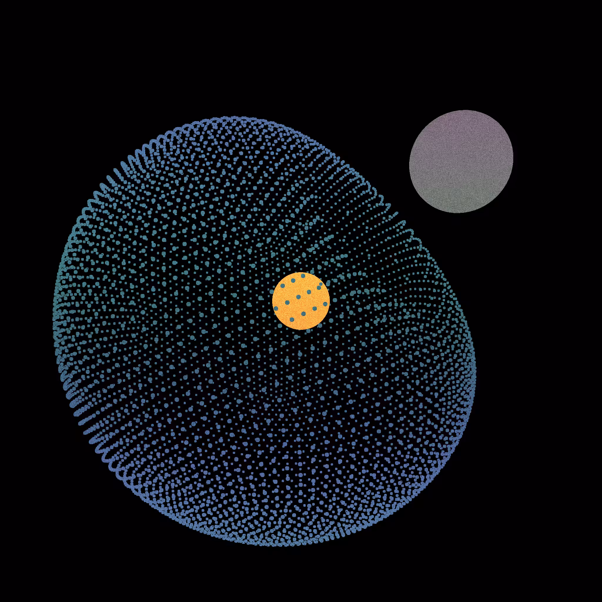 Cometary coma #211