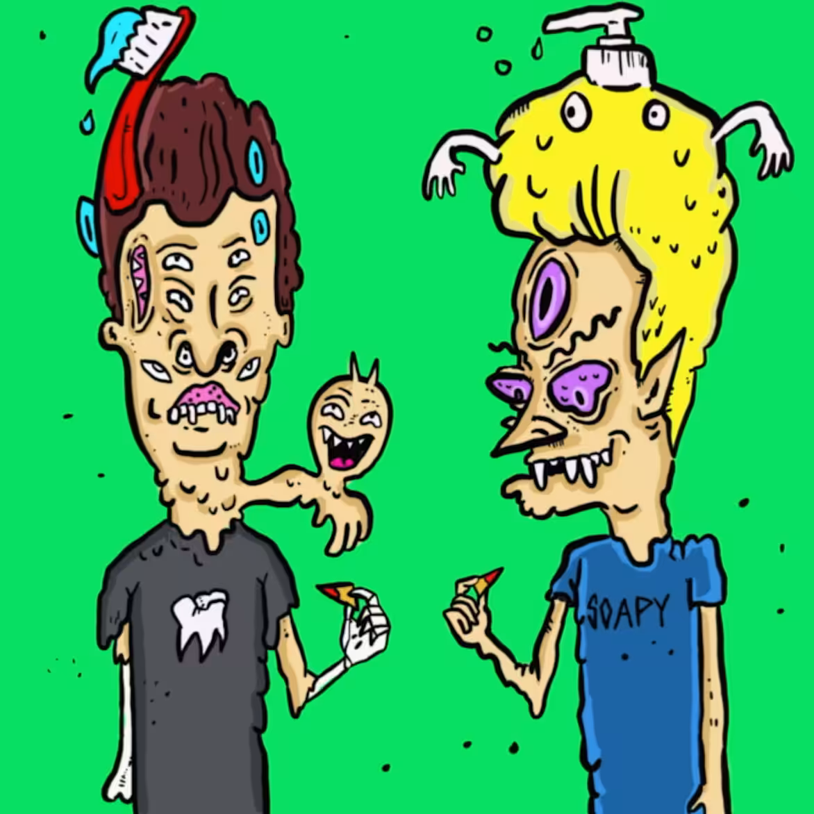 Mutant Beavis n Butthead
