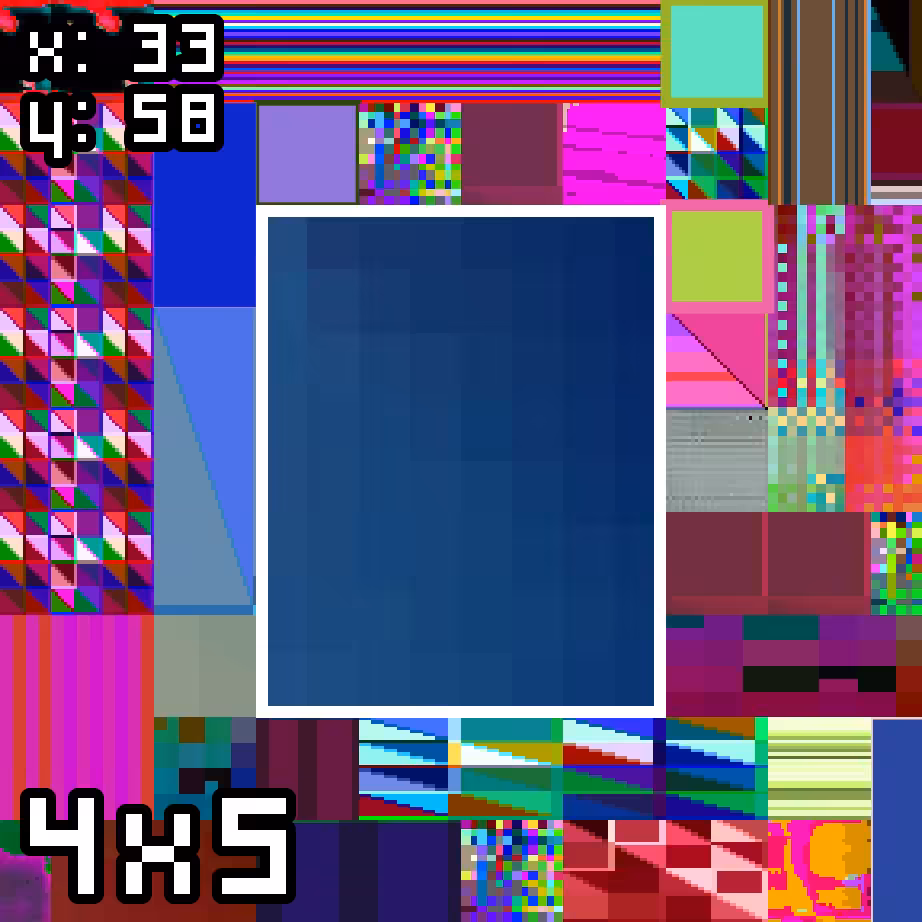 XITY #349 - x:33 y:58 - 4x5