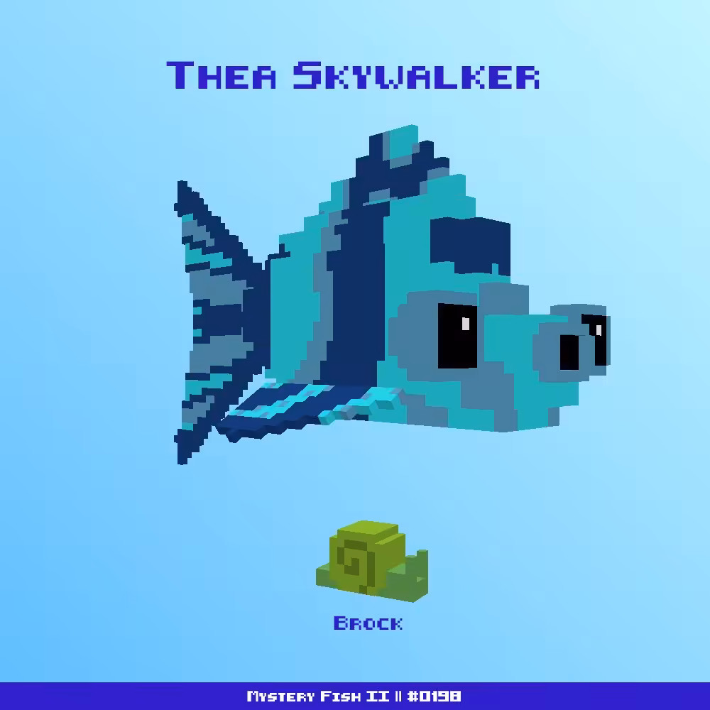 Thea Skywalker :: Mystery Fish 0198/1000