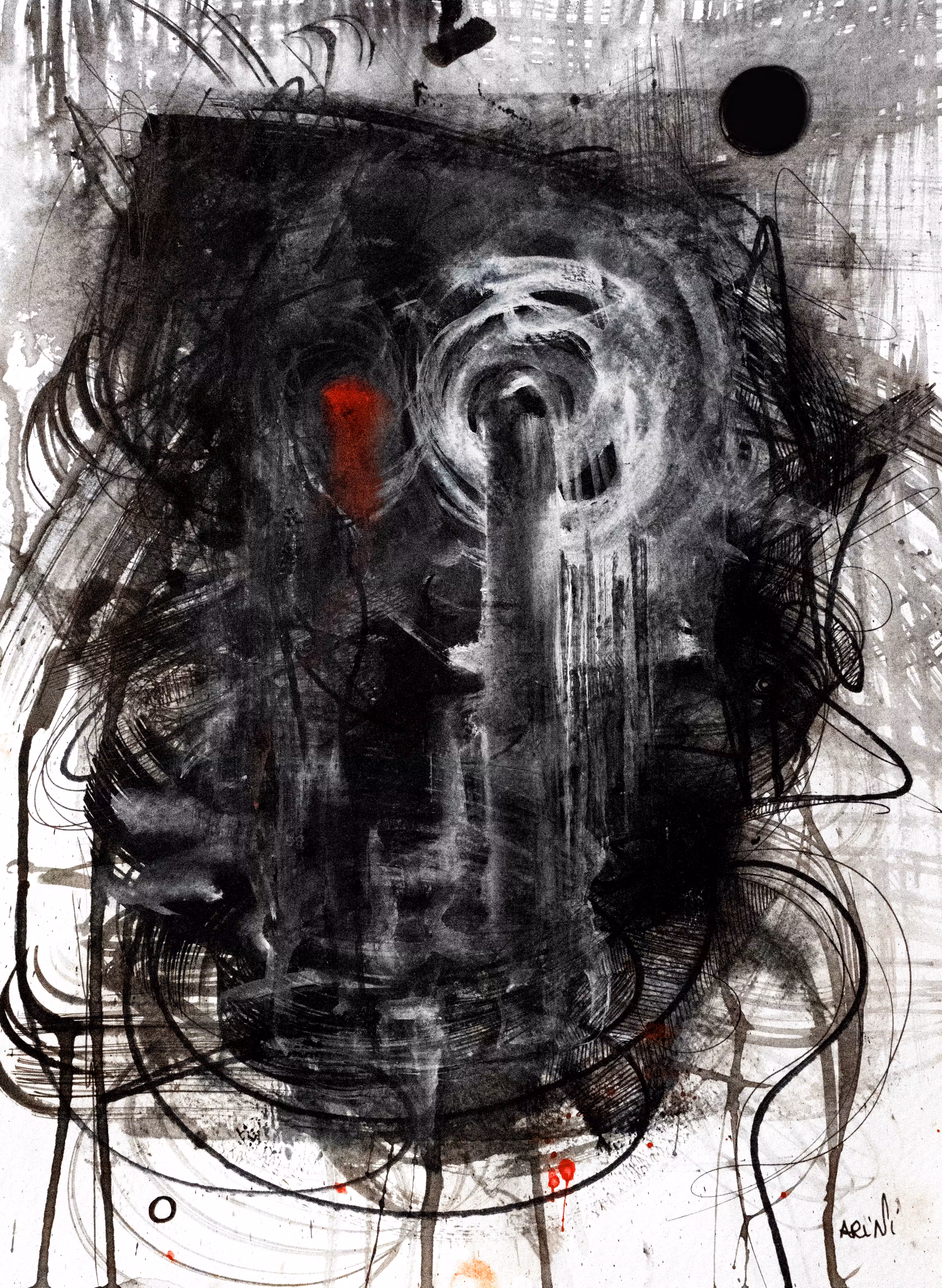 A face in the night