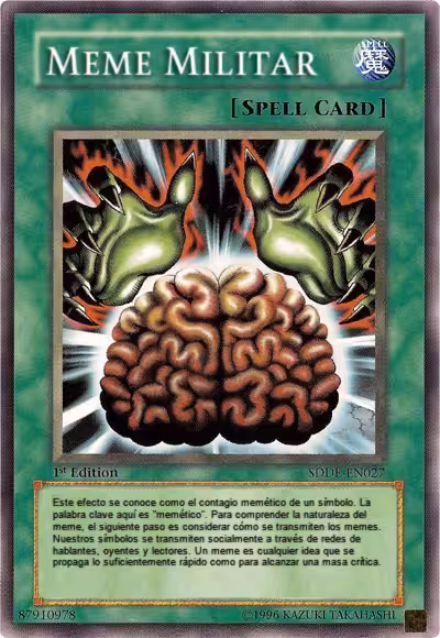 MEME MILITAR CARD