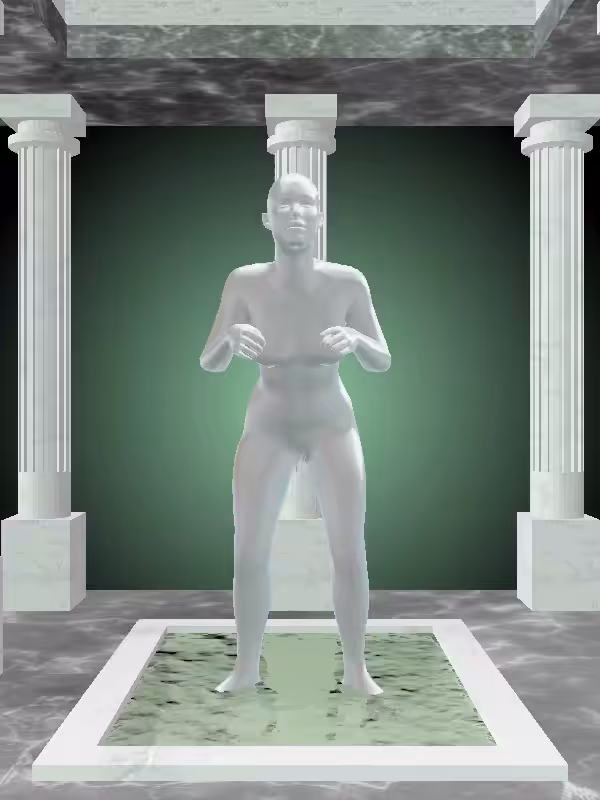 HeavenComputer: The Old Chronos Chrome Woman #3896