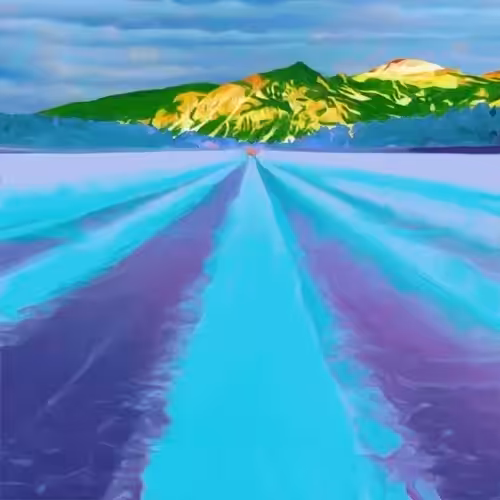 Generated Glitch Landscape #231