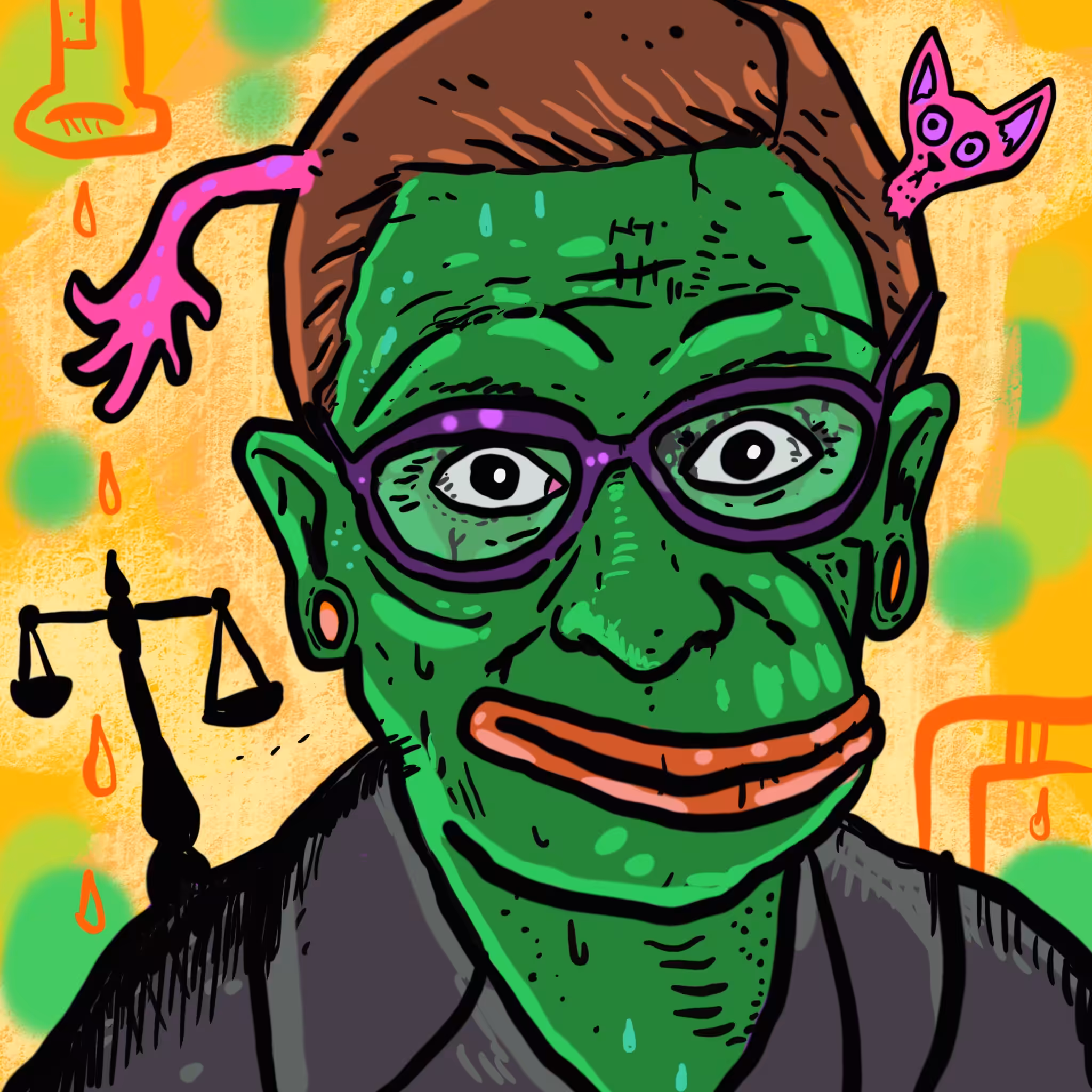 Mutant Ruth Bader Ginsburg (Pepe)