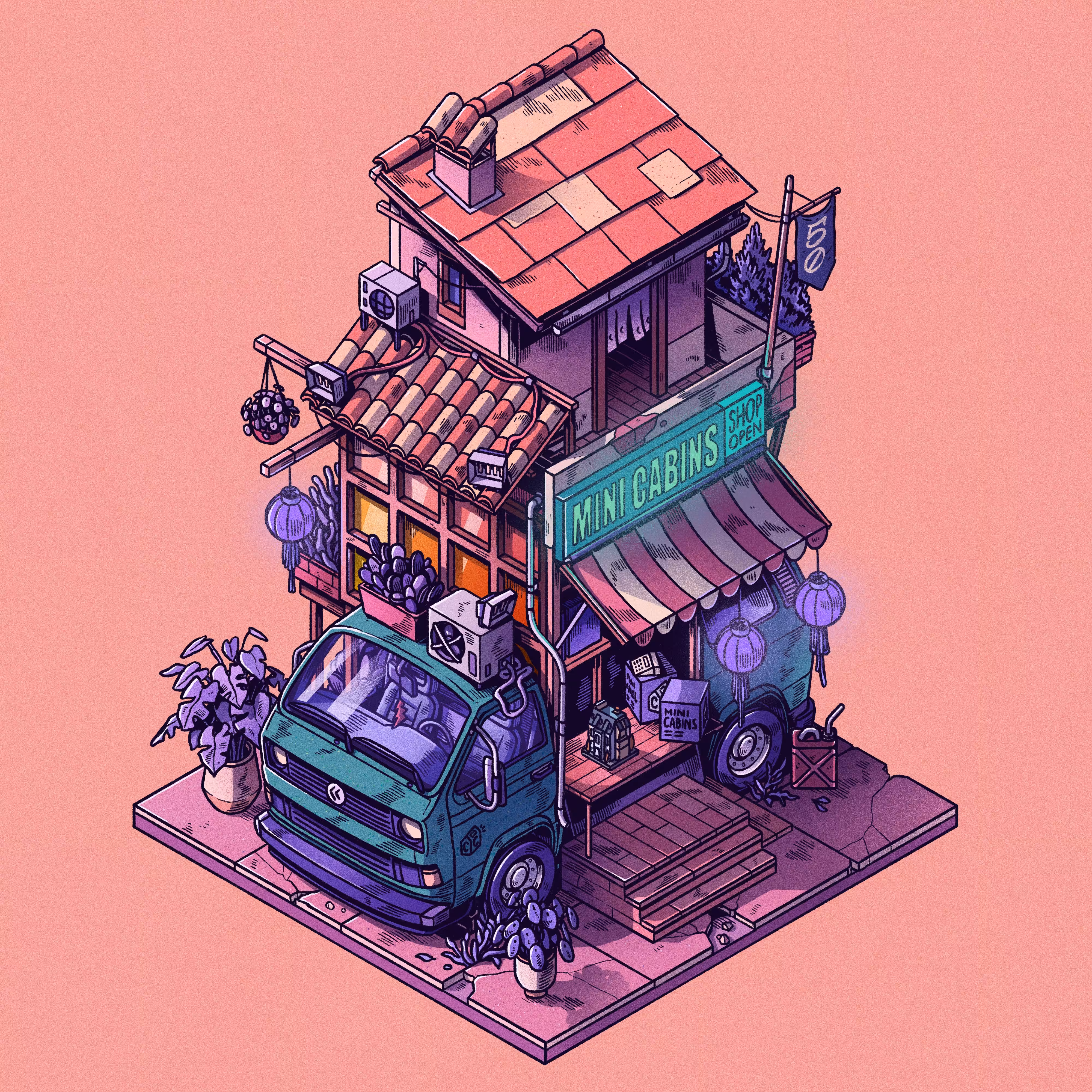 Curious Cabins #50: Caravan #450