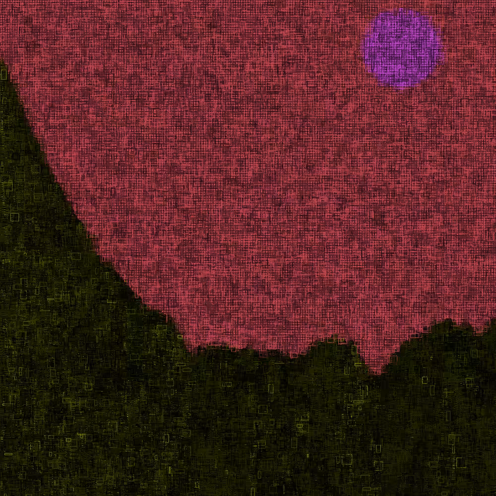 Classic generative landscape V2 #7