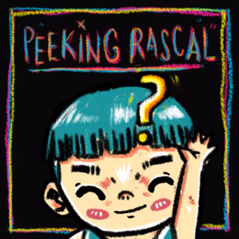 Peeking Rascal #44