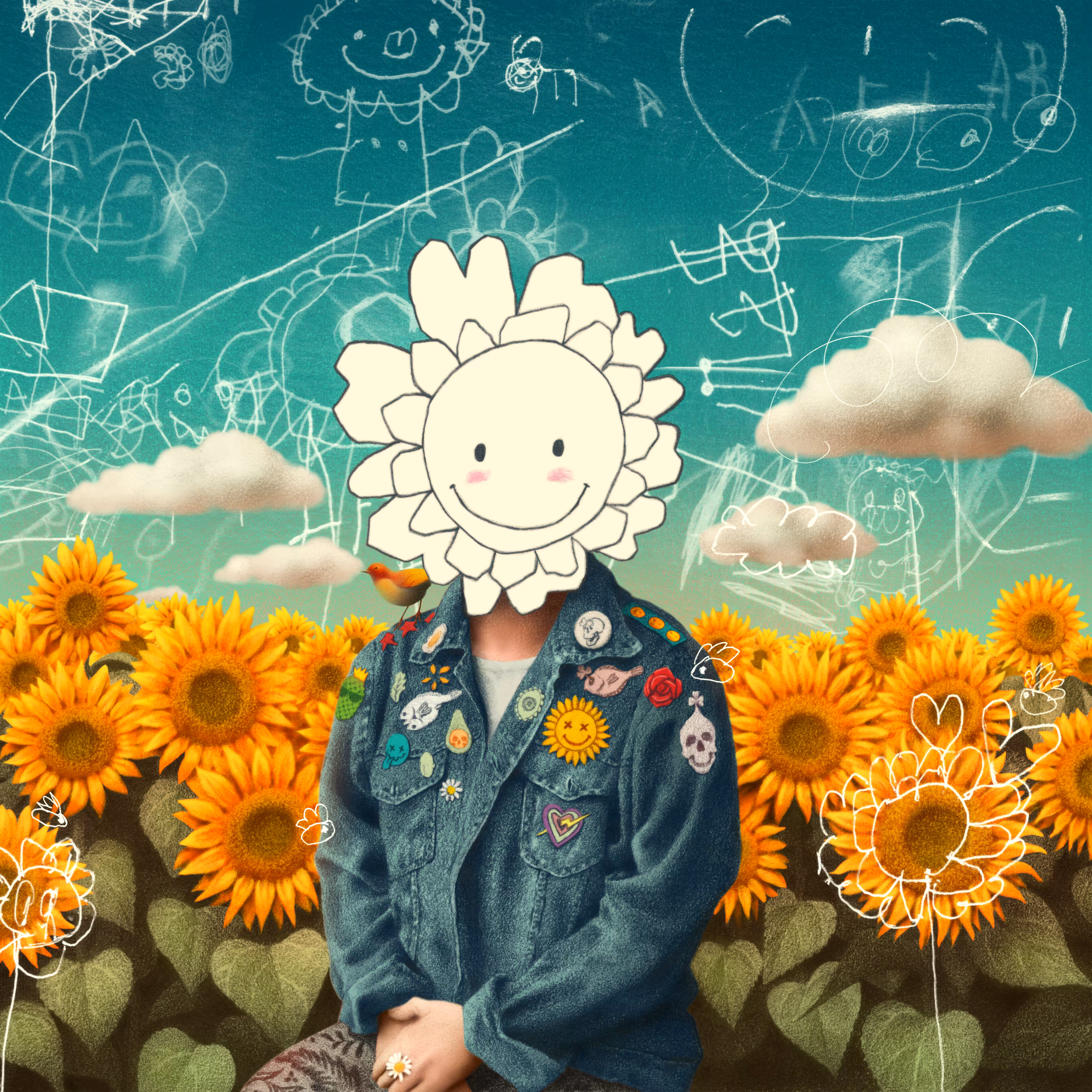 A Girl With Chamomile Ring