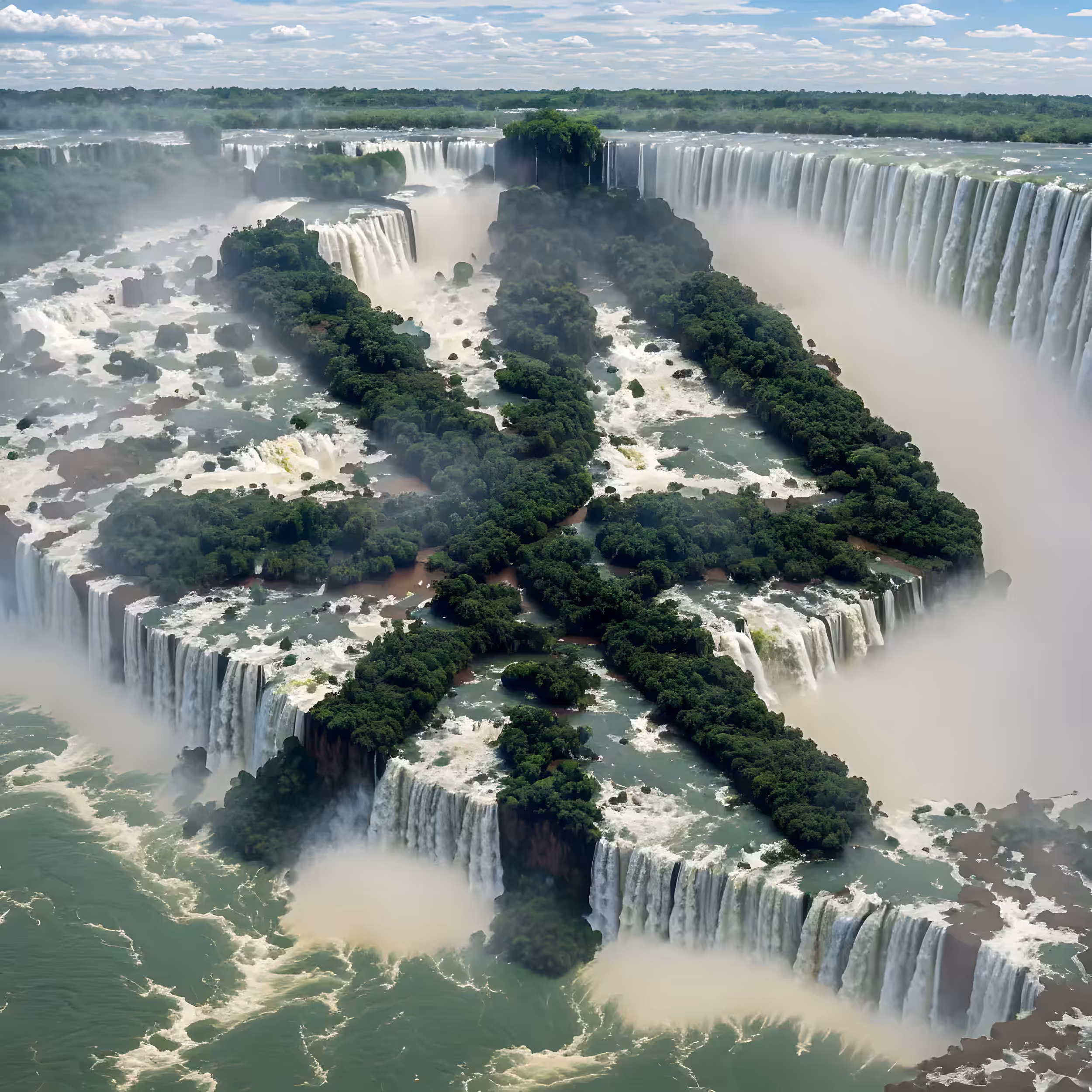 Rodeo posts: Iguazu Falls, Argentina