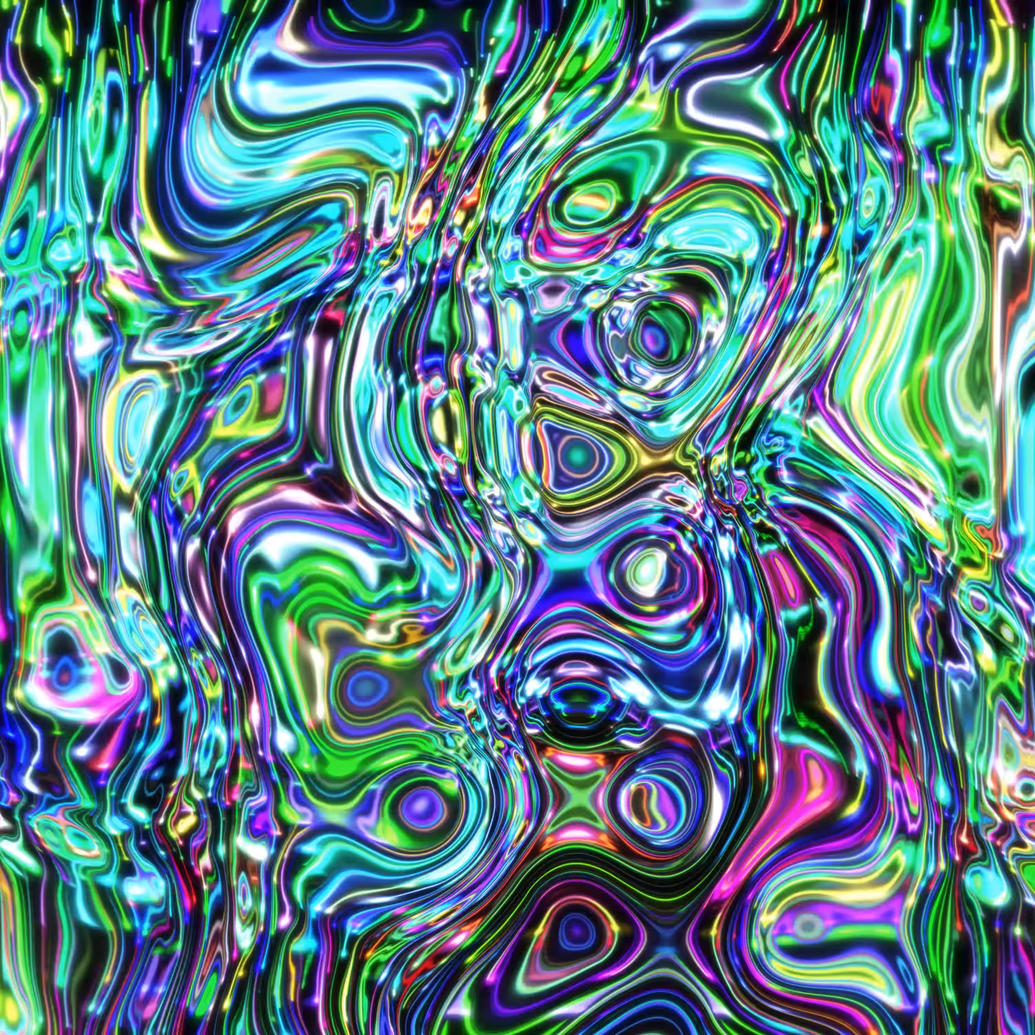 Water Color distortion #06
