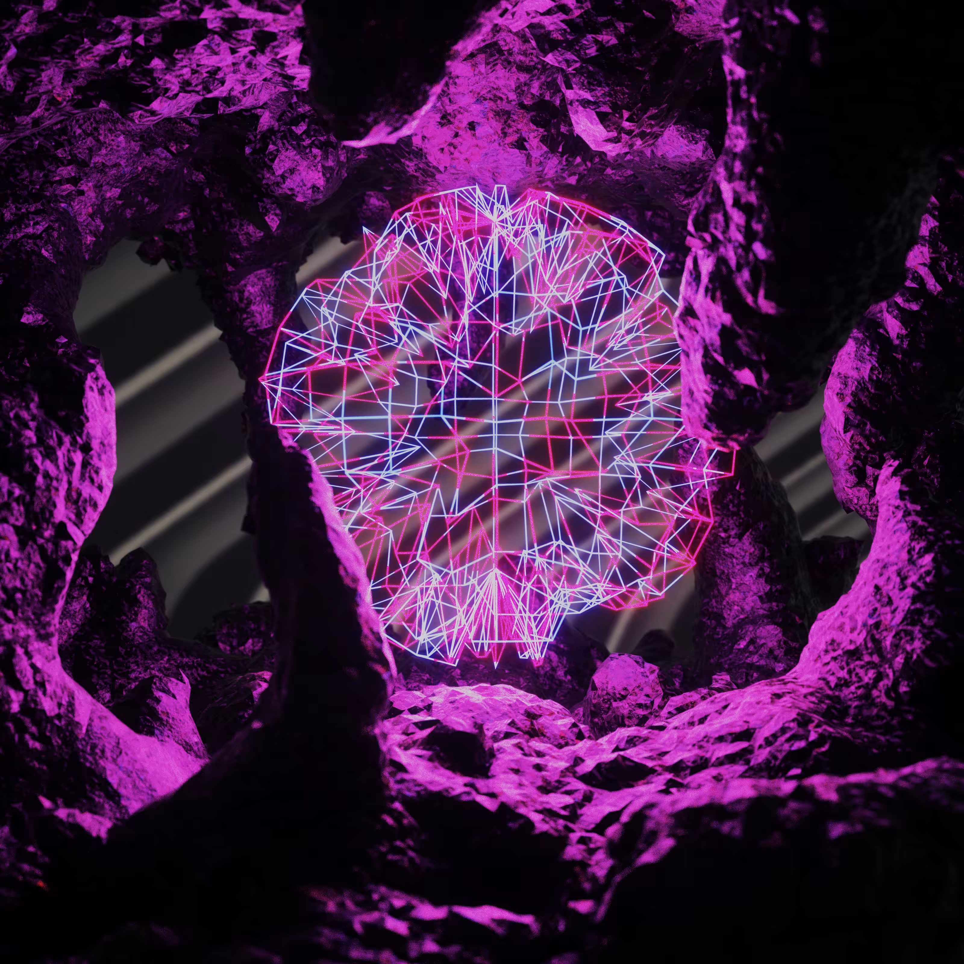 Navigating Chaos A gender relevant abstract artwork 
