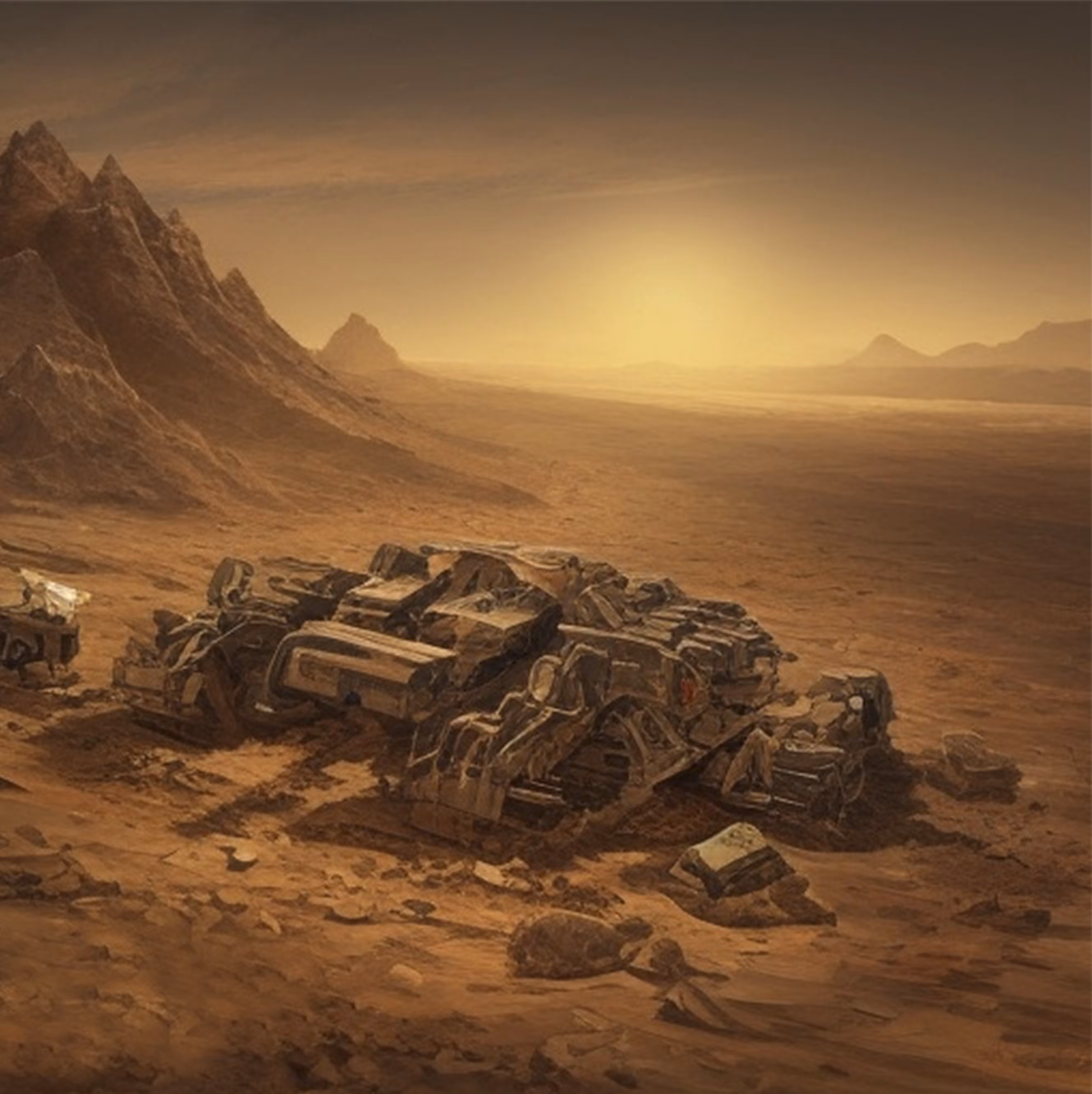 Detritus of a scout ship