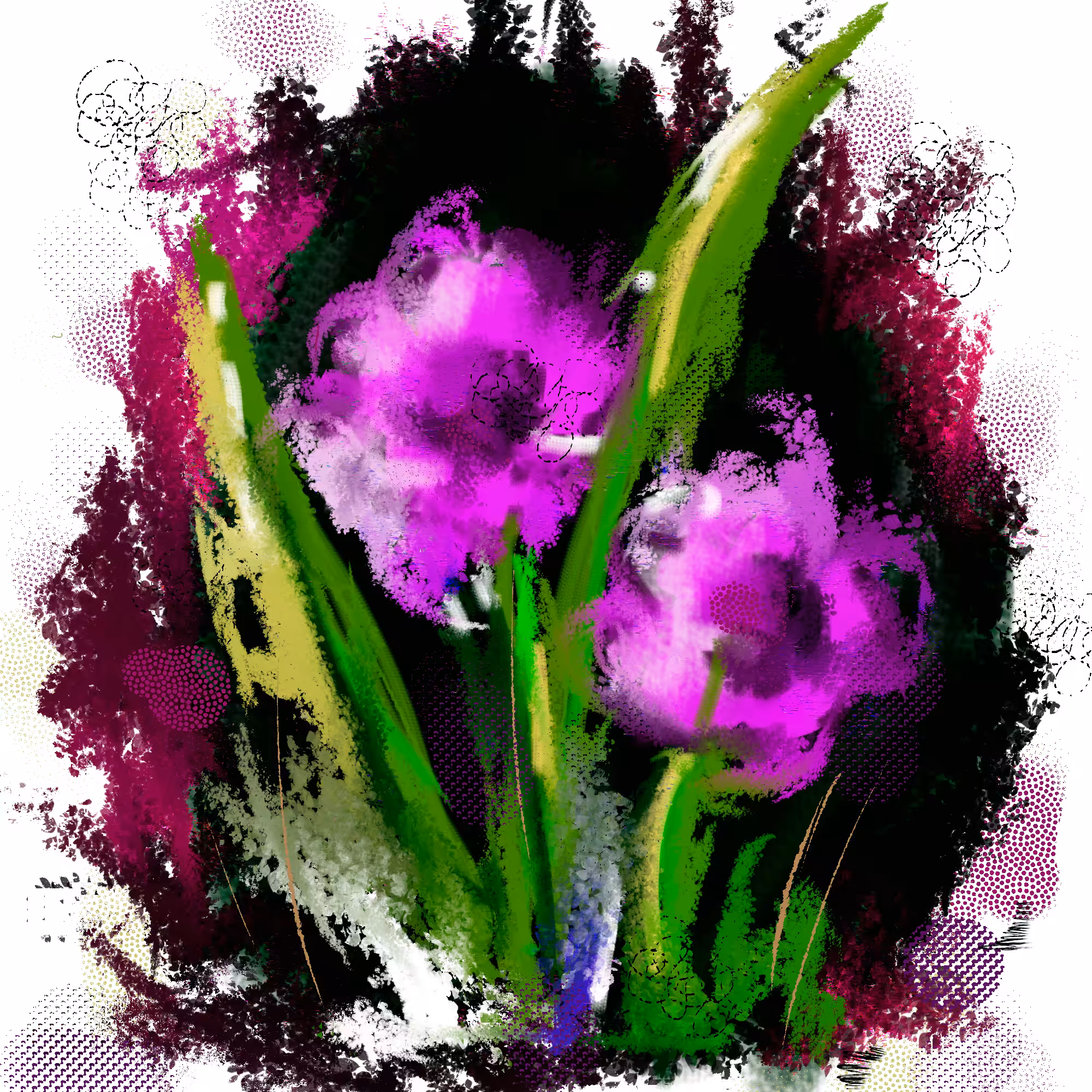 Artsarity: Mexican Petunias
