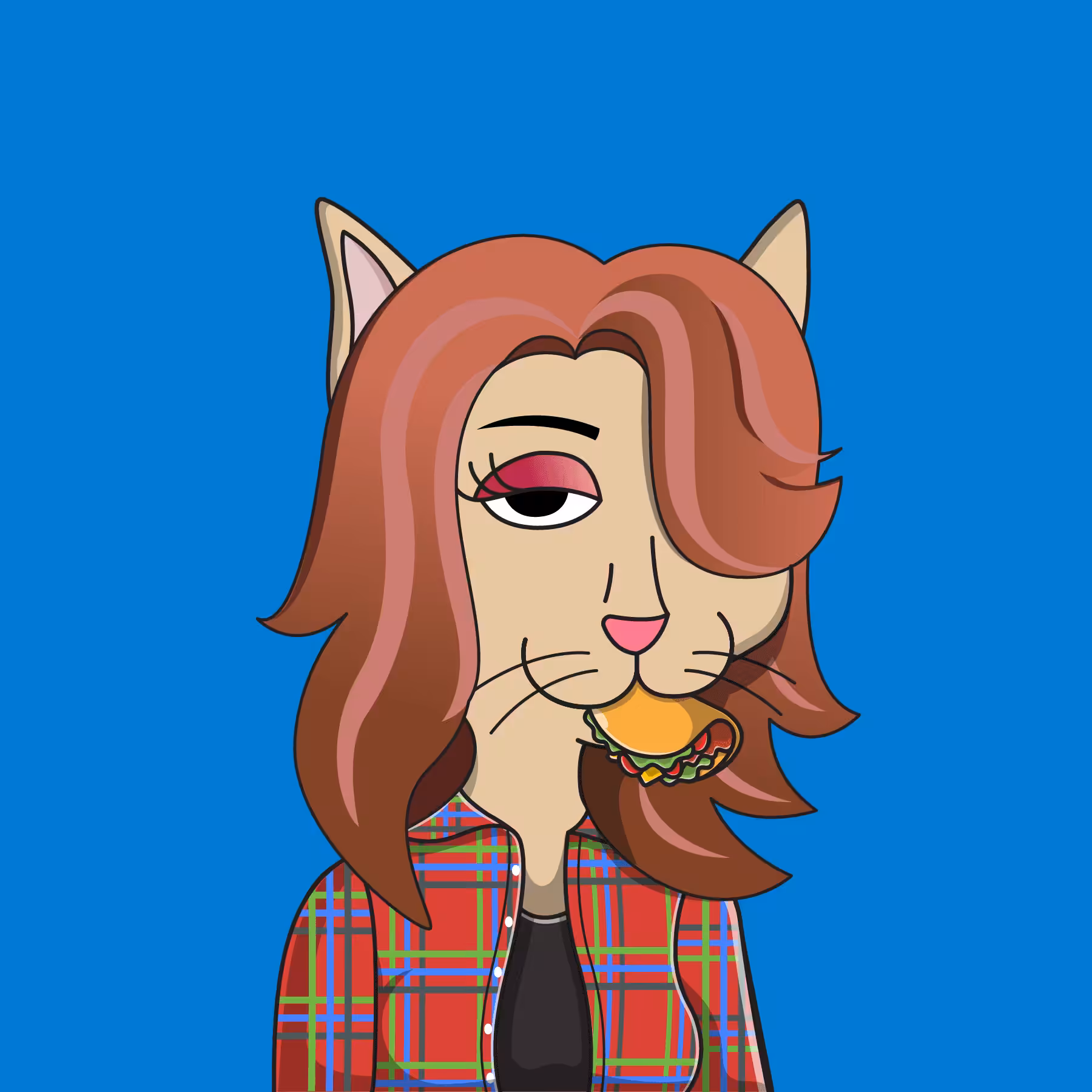 Girl Cat #582