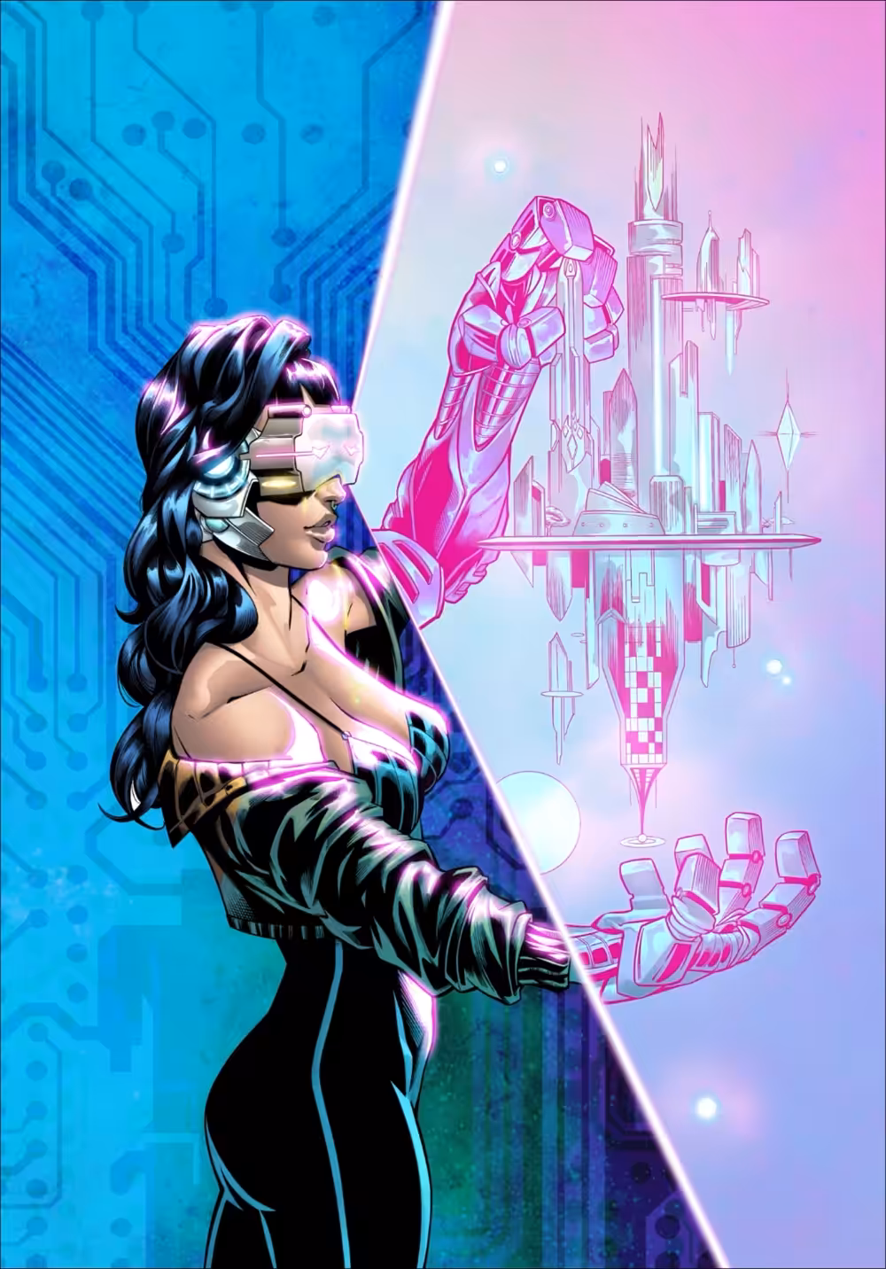 BUILDER OF WORLDS (static colored version)