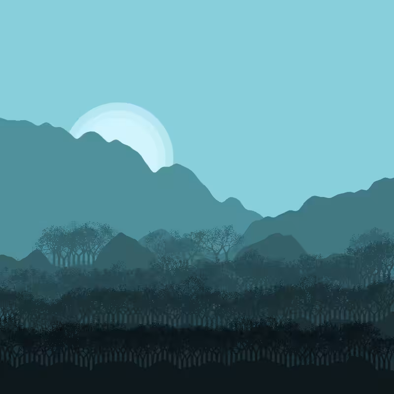 Generative Mountains #10