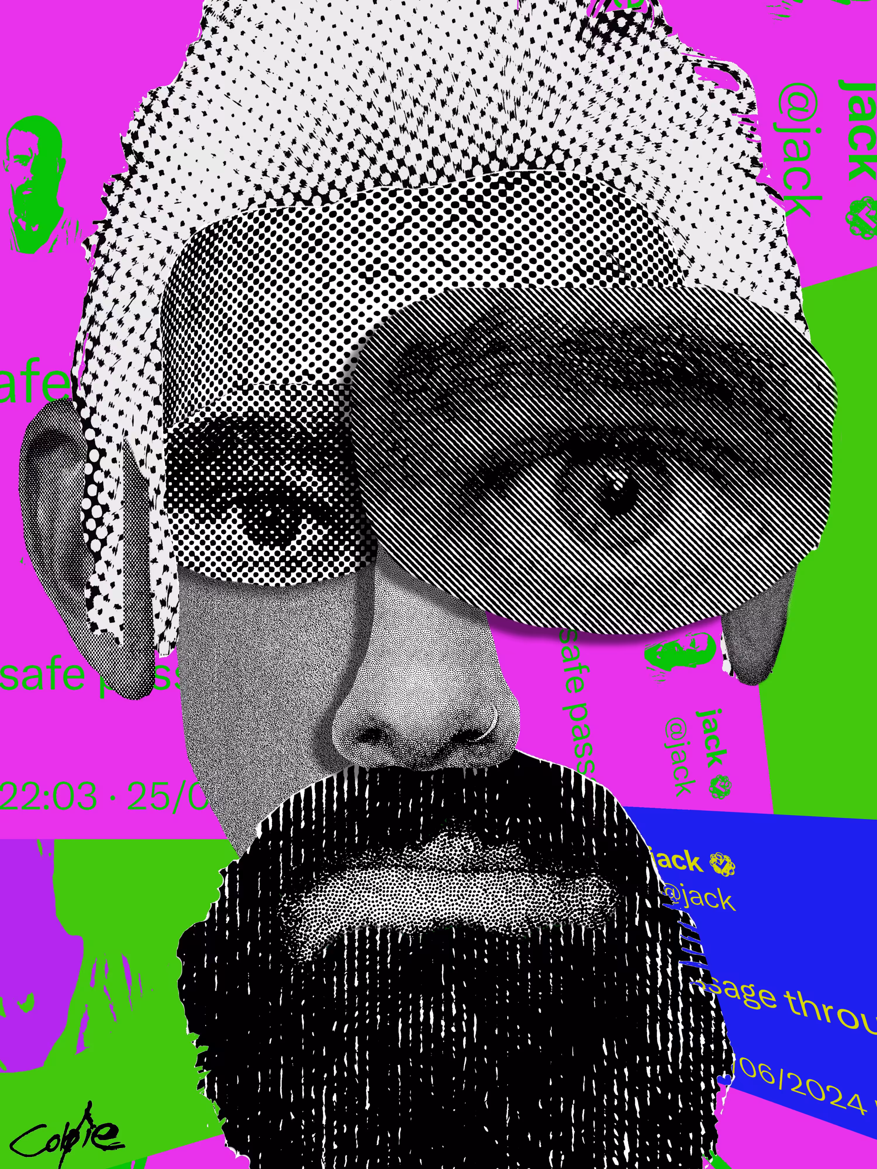 Jack Dorsey - Decentral Eyes - Safe Passage Variant - 2/240