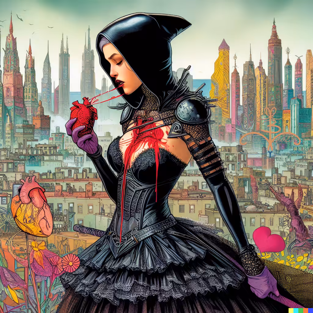 Vibrant Love: Heart in the City