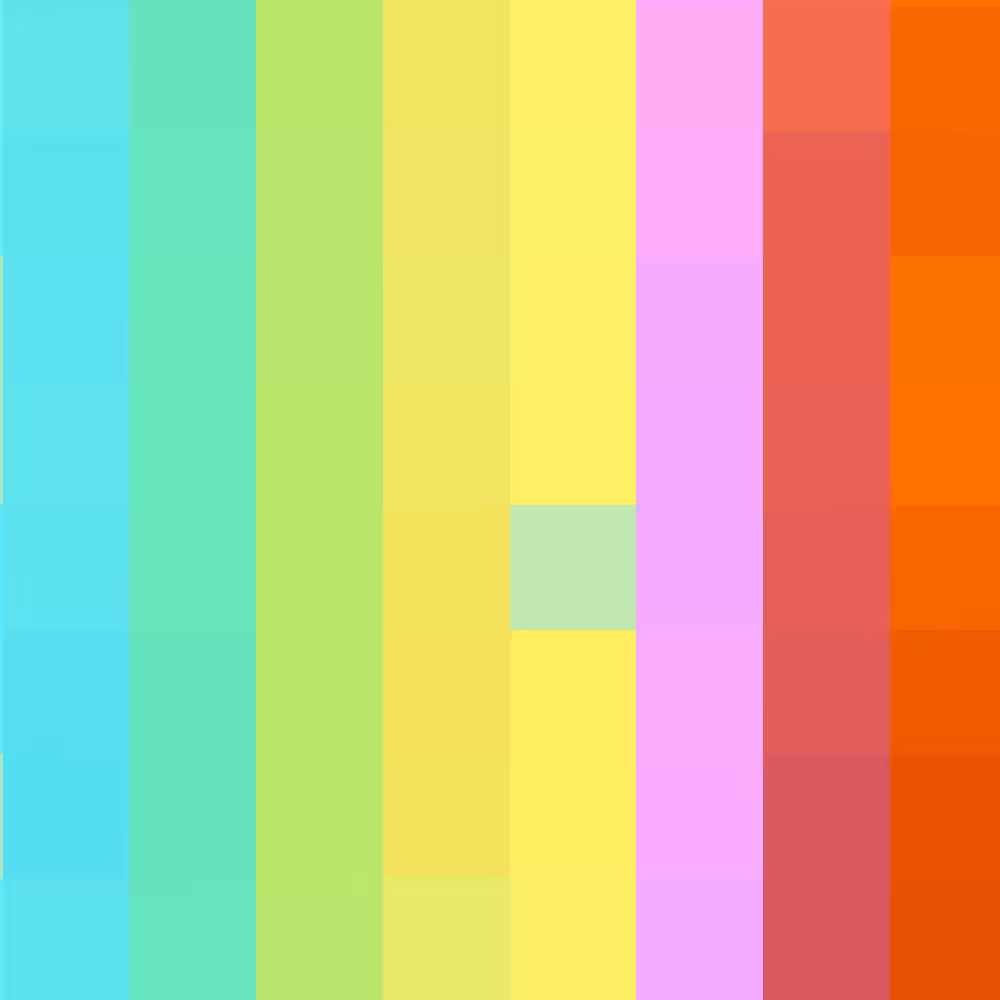 Pixelated Color Study #7