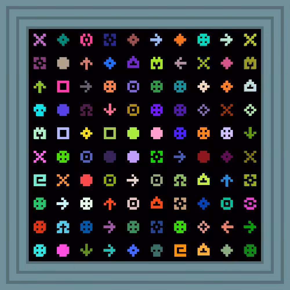 fuck :: Procedural Symbols #69/1000