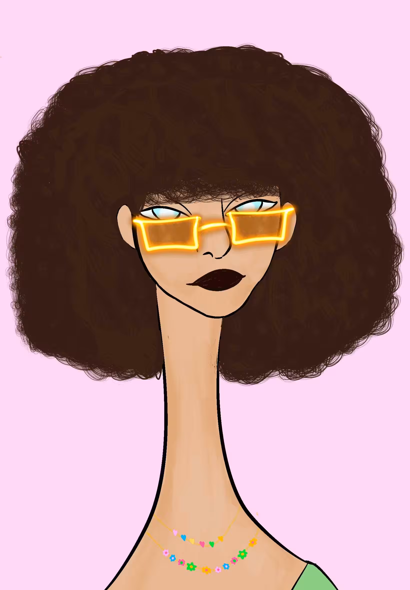 Long Neckie Ladies: Long Neckie Lady #2620