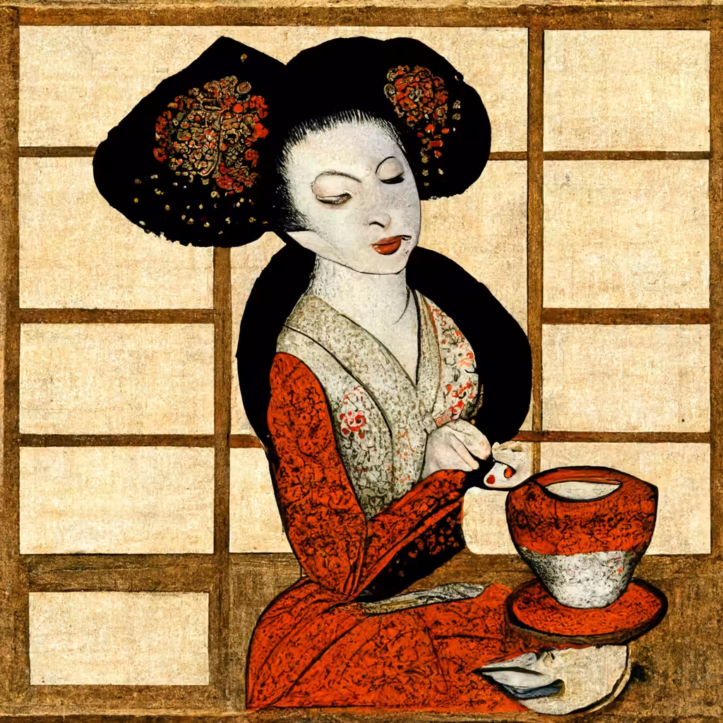 geisha tea ceremony 