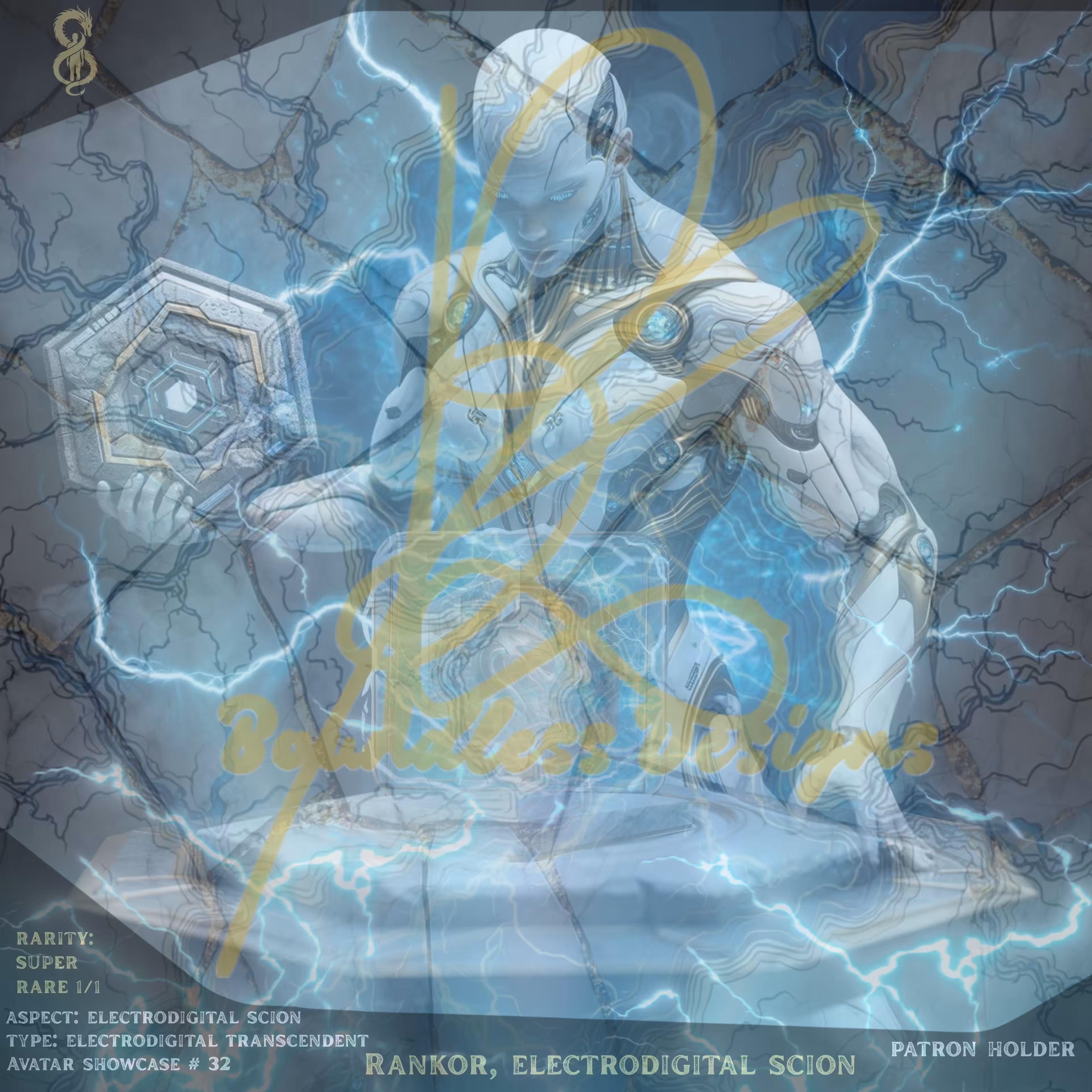 AVATAR SHOWCASE #32 RANKOR ELECTRO DIGITAL SCION SIGNED