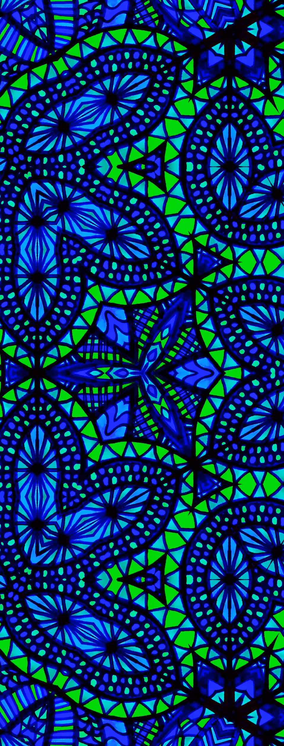 BLUE GREEN SUPPER