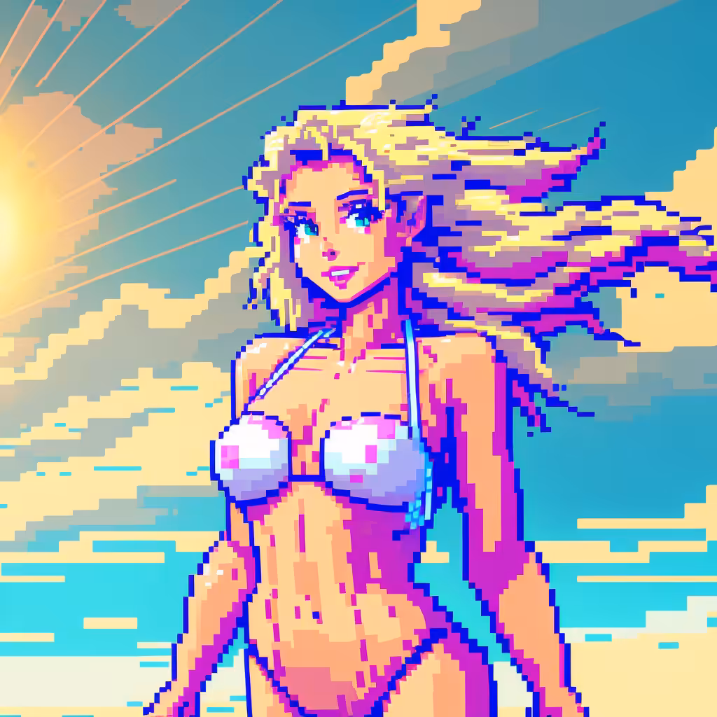 Pixel Mary