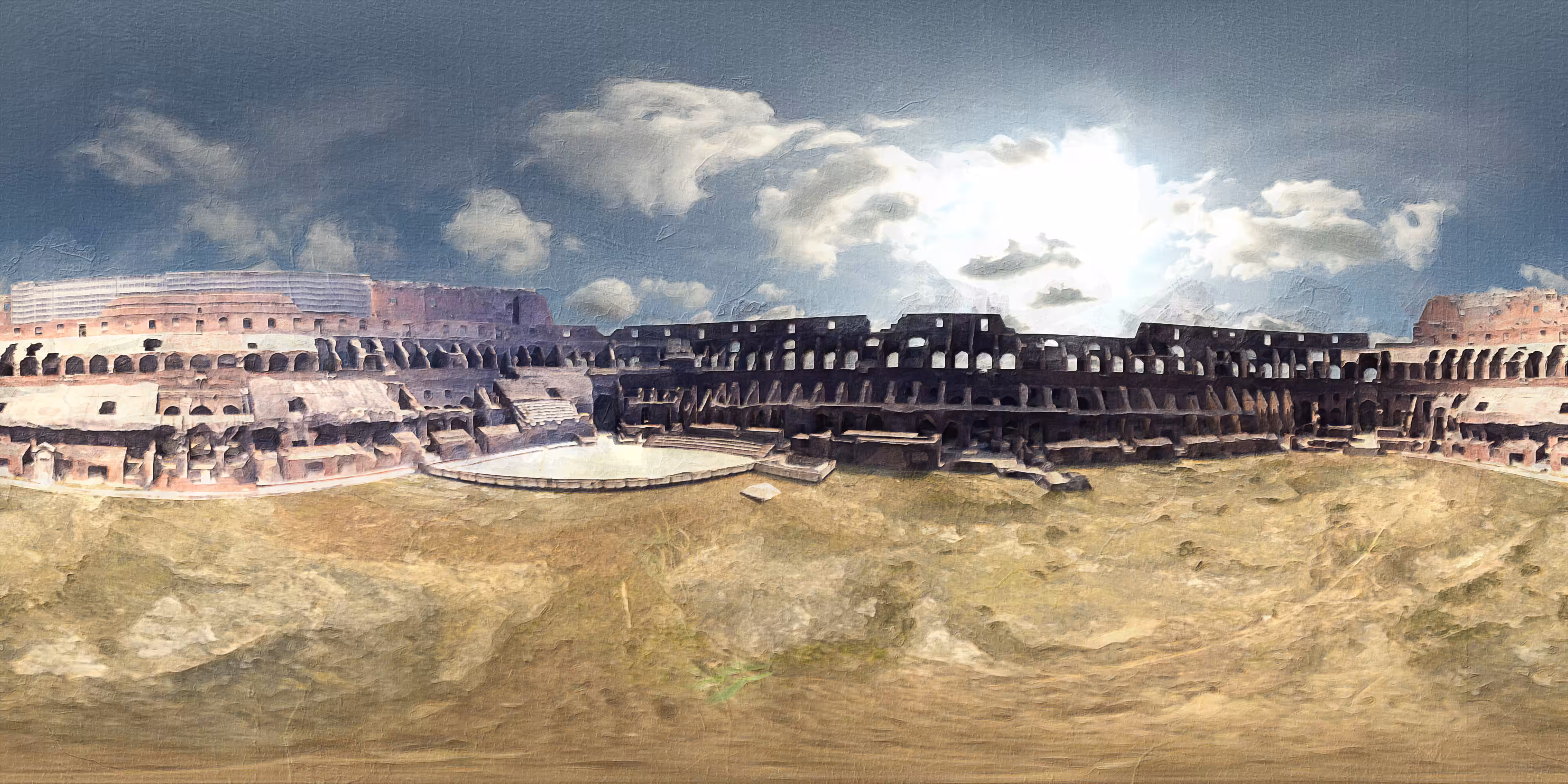 The Colosseum - historical atmosphere